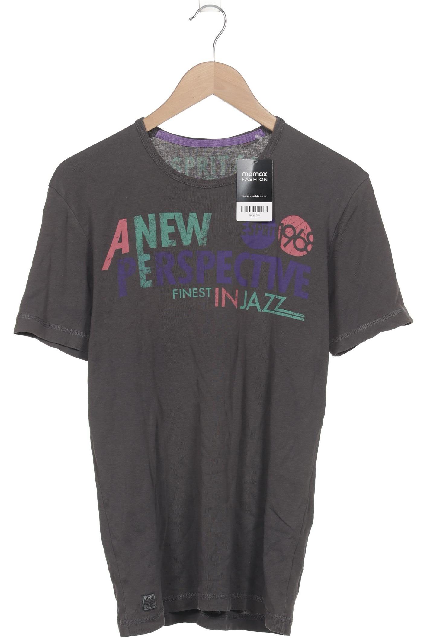 

Esprit Herren T-Shirt, grau, Gr. 52