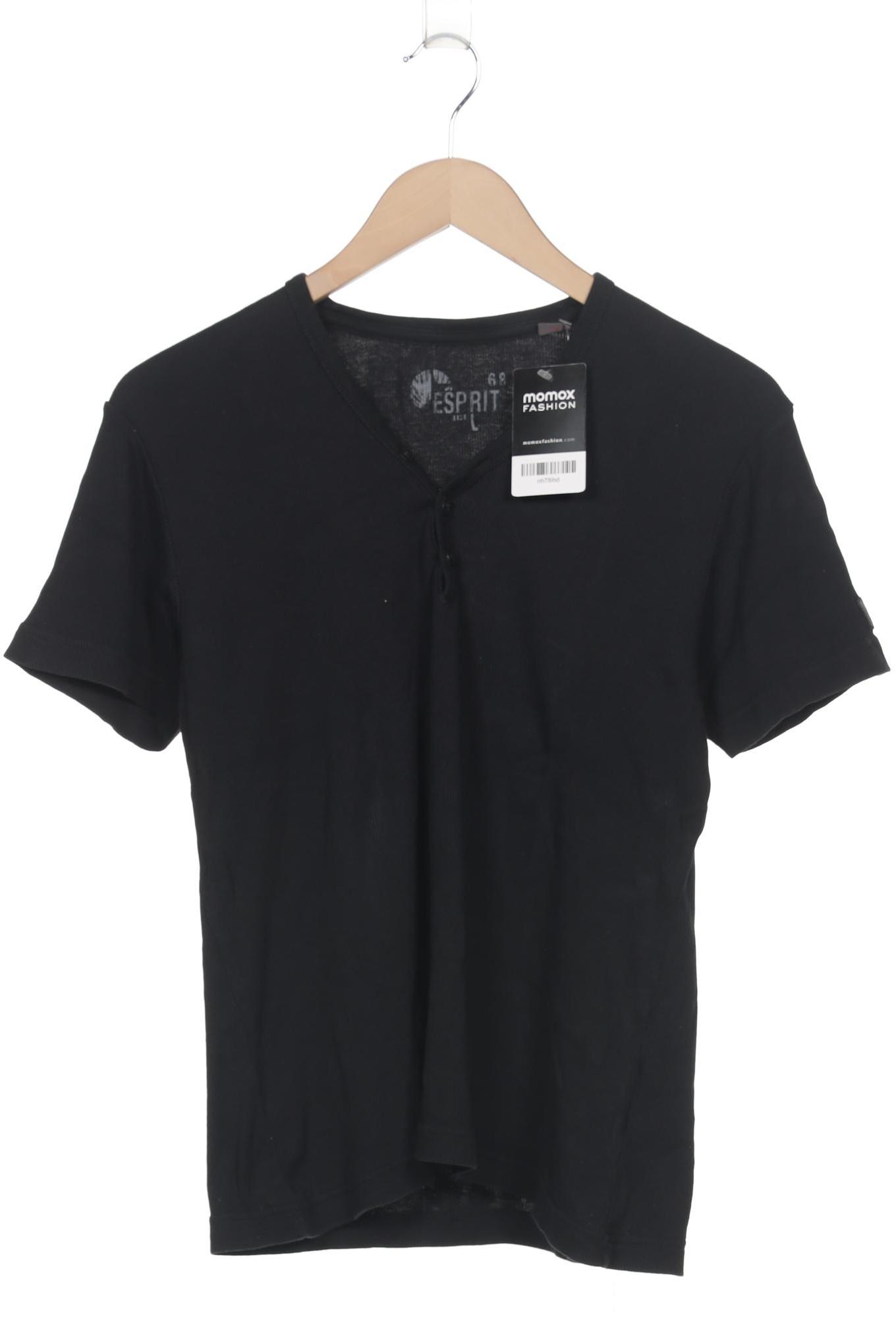 

Esprit Herren T-Shirt, schwarz, Gr. 52