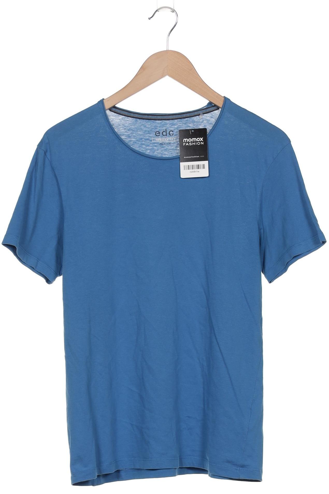 

Esprit Herren T-Shirt, blau, Gr. 48