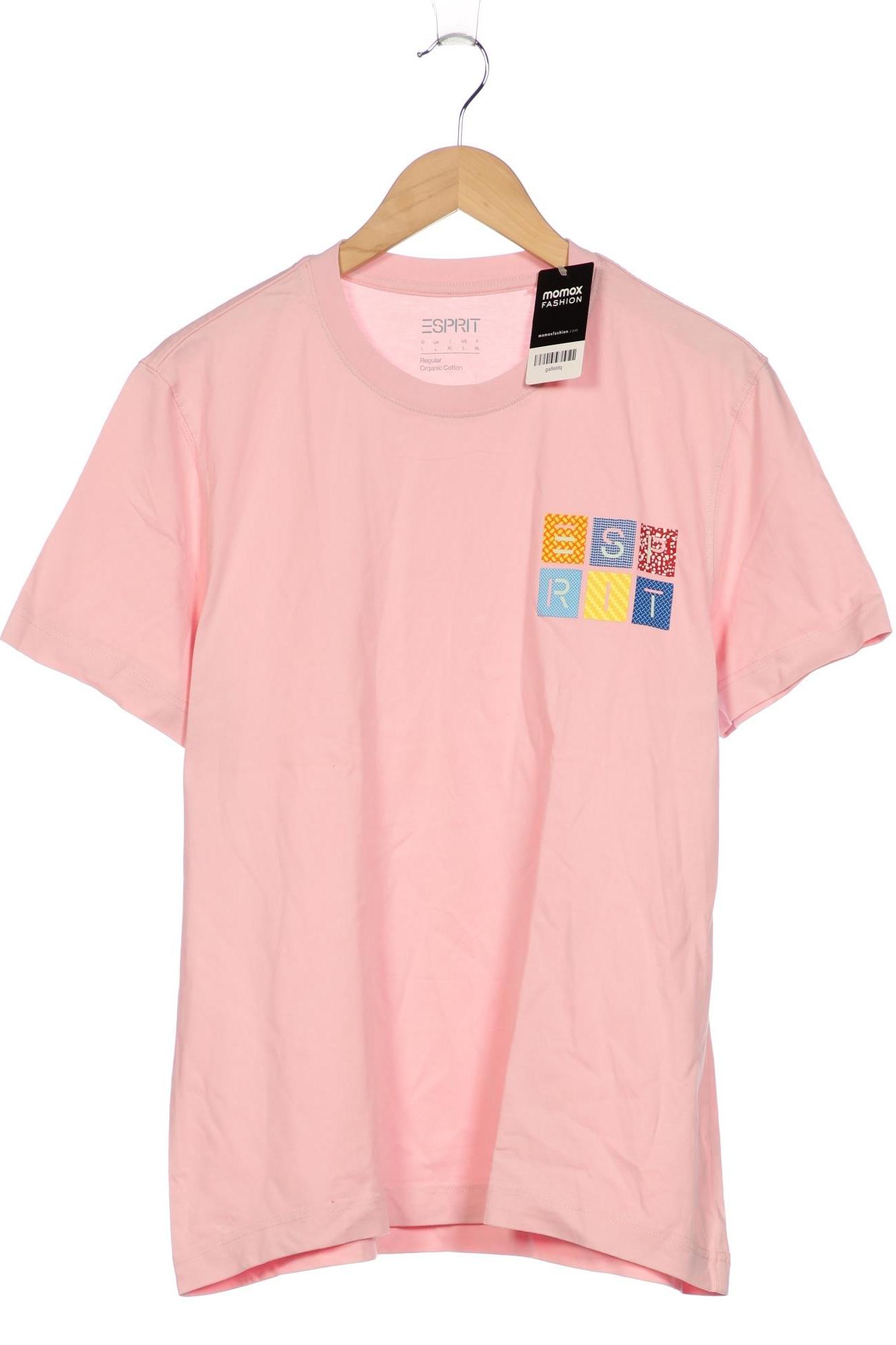 

Esprit Herren T-Shirt, pink, Gr. 52