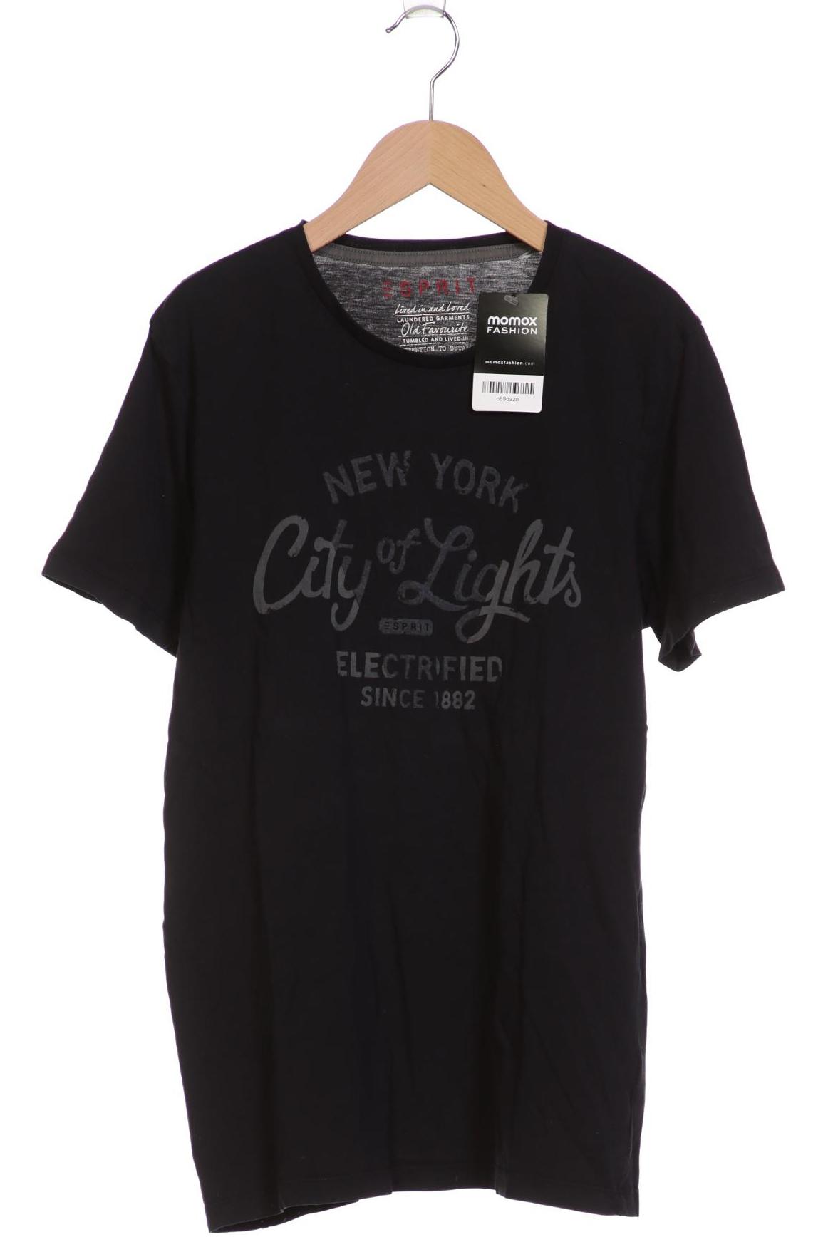 

Esprit Herren T-Shirt, schwarz, Gr. 46