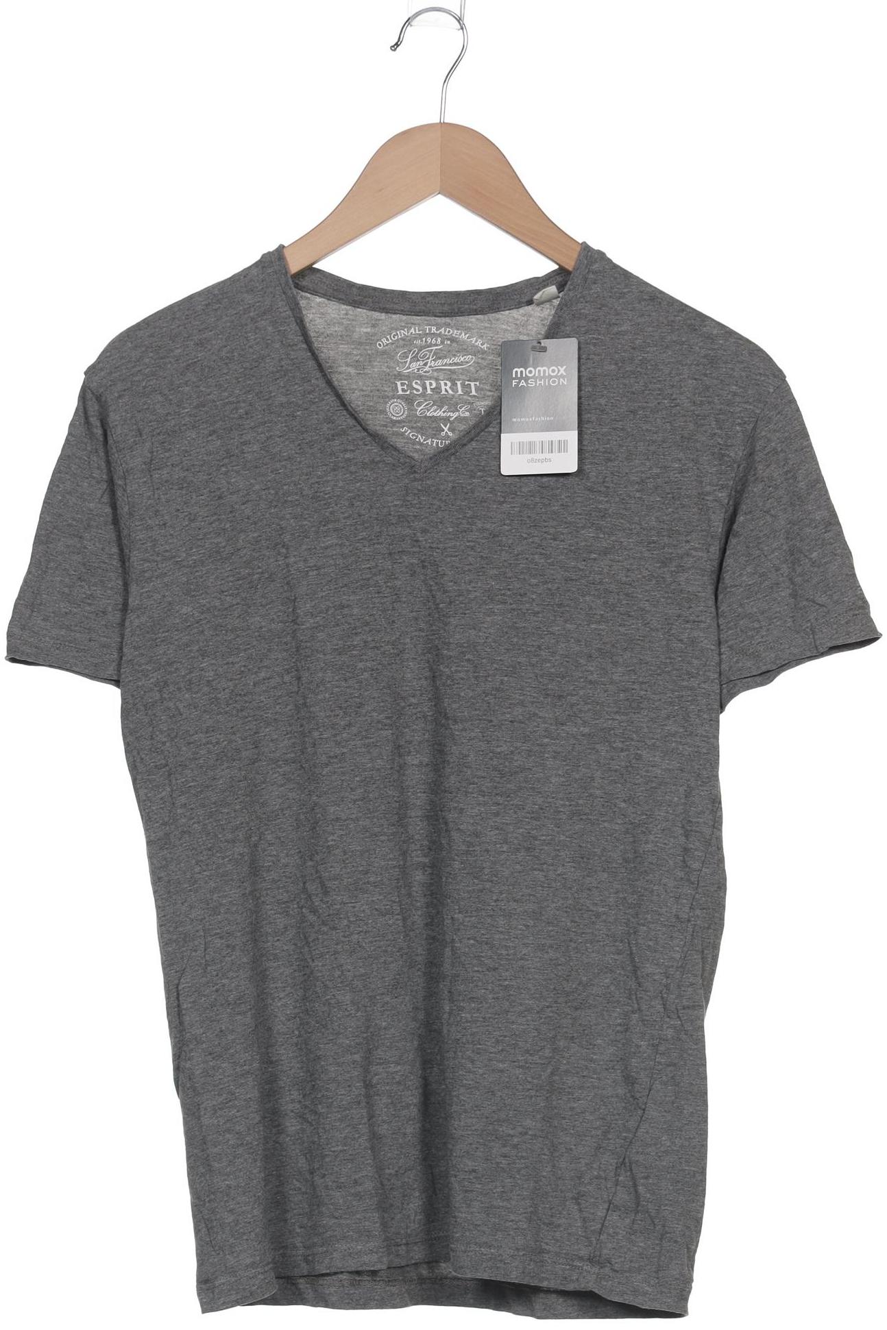 

Esprit Herren T-Shirt, grau, Gr. 48