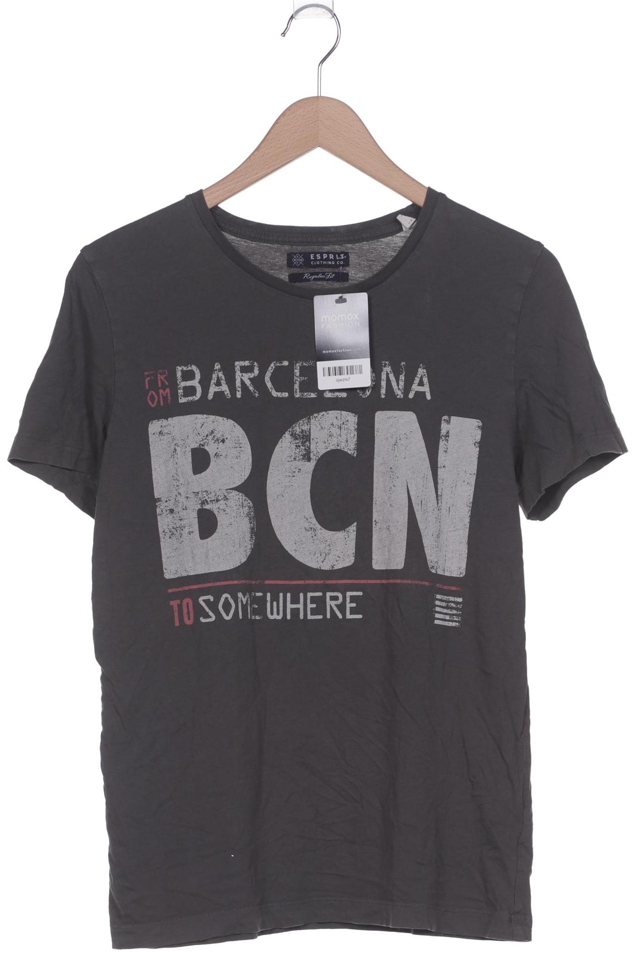 

Esprit Herren T-Shirt, grau, Gr. 48
