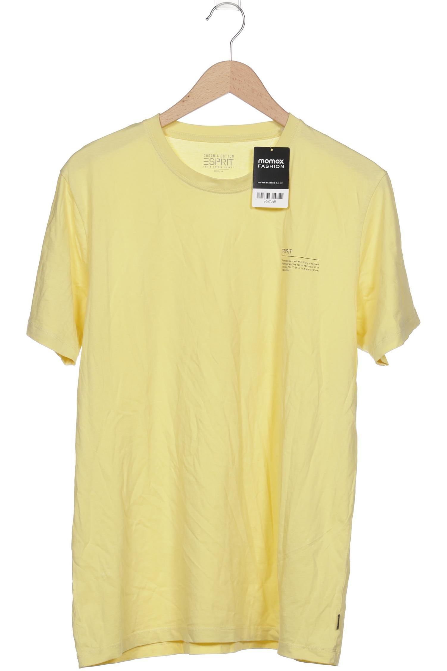 

Esprit Herren T-Shirt, gelb, Gr. 52