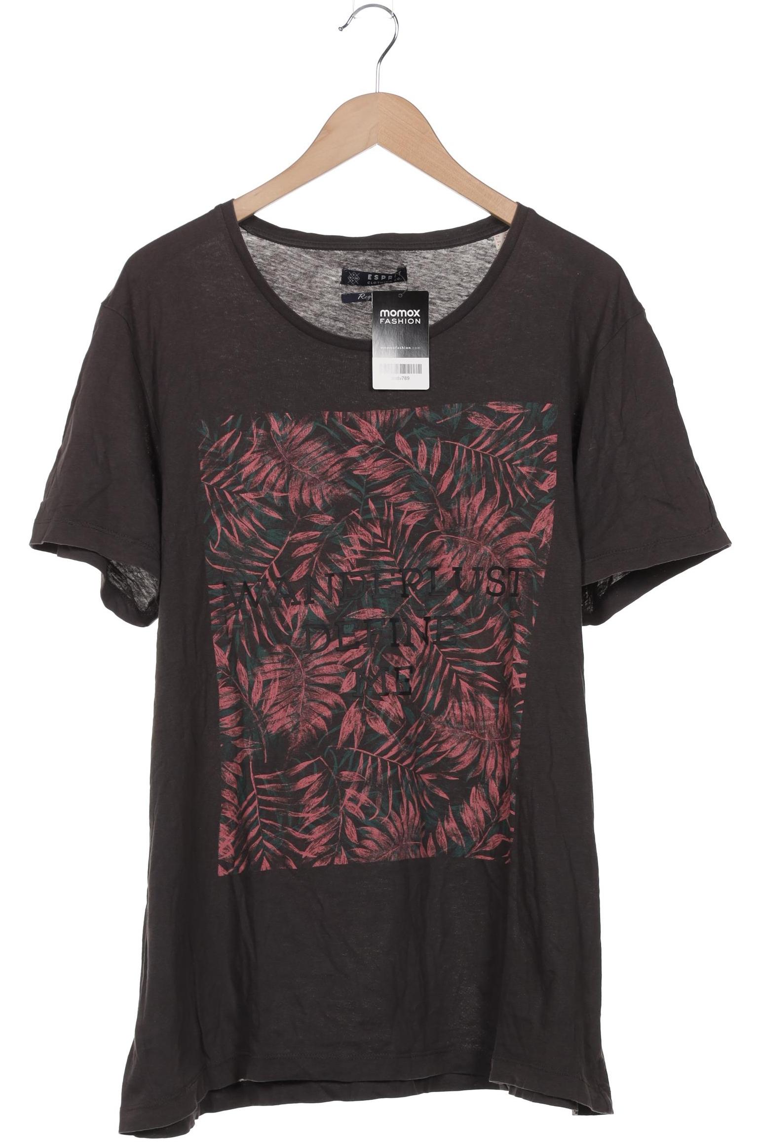 

Esprit Herren T-Shirt, grau, Gr. 54