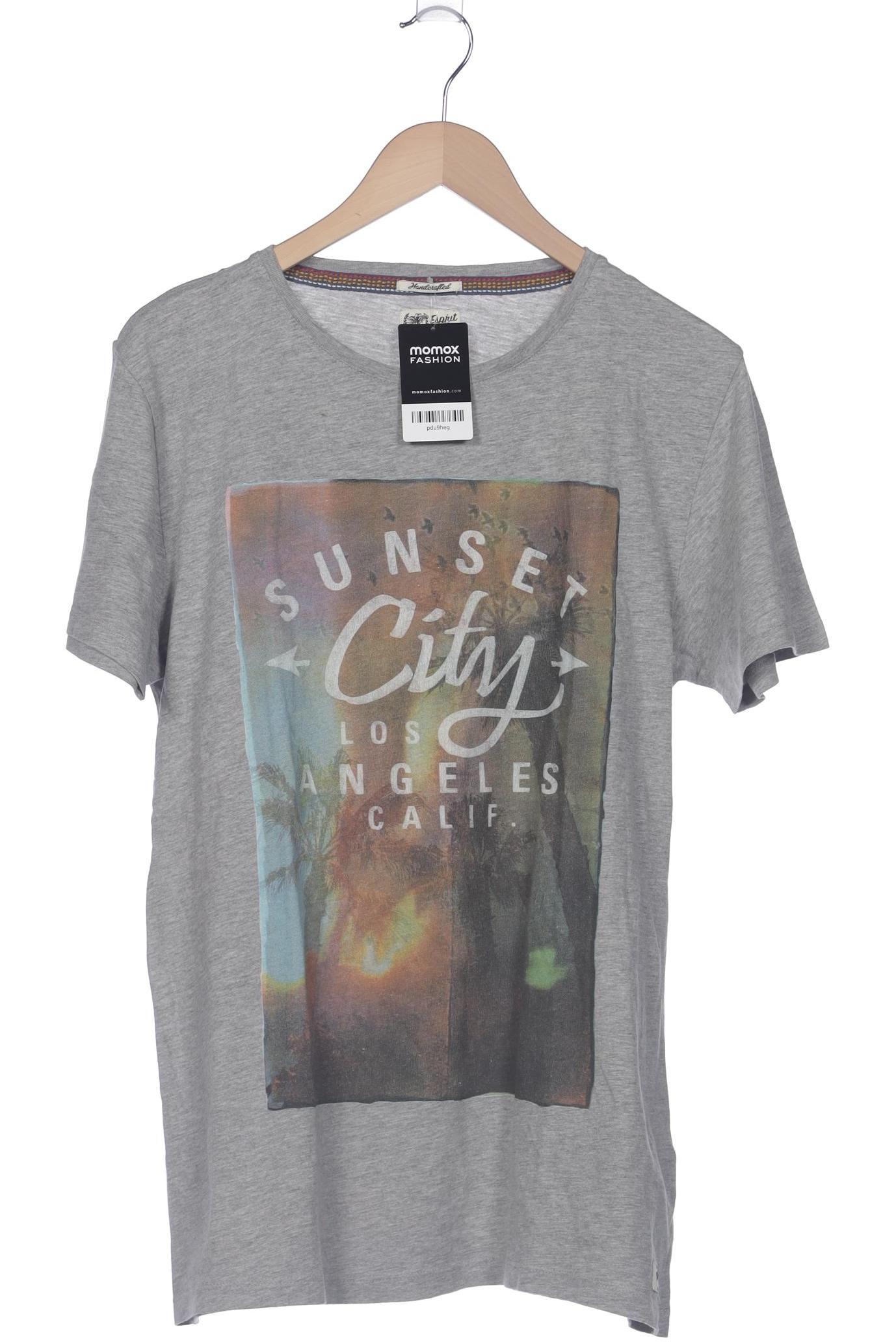 

Esprit Herren T-Shirt, grau, Gr. 52