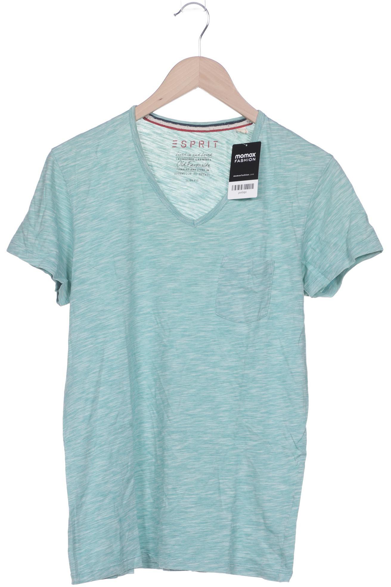 

Esprit Herren T-Shirt, türkis, Gr. 46