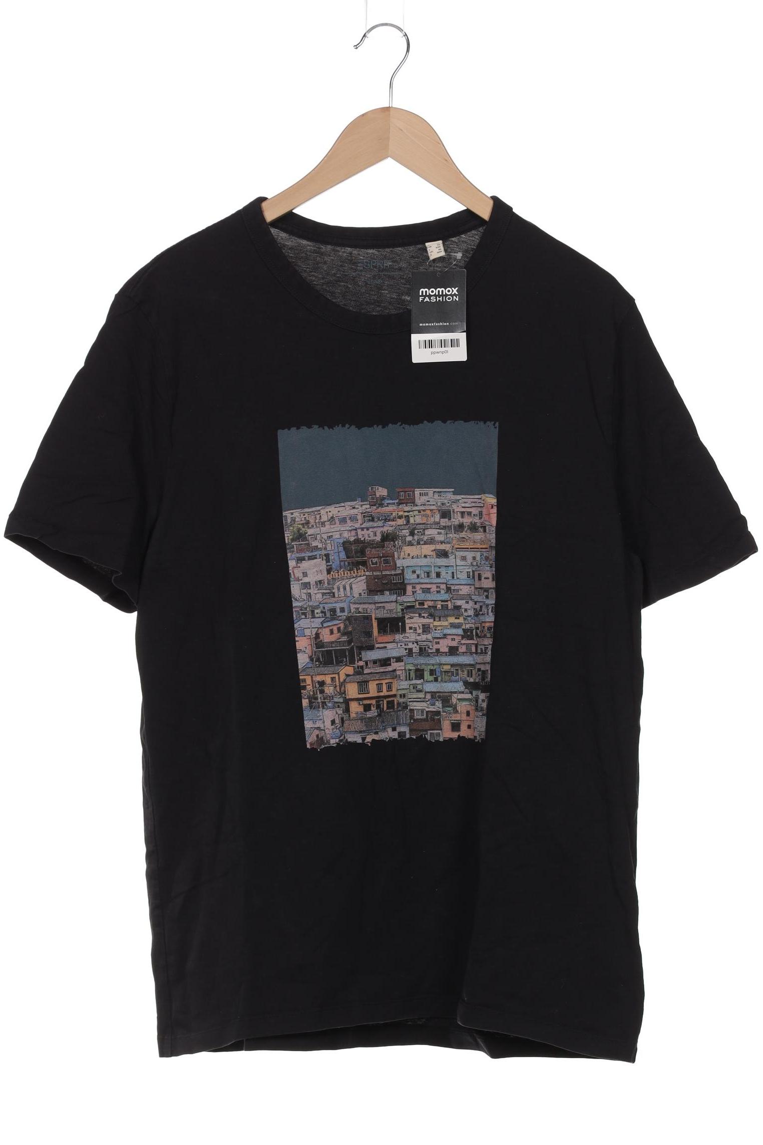 

Esprit Herren T-Shirt, schwarz, Gr. 54
