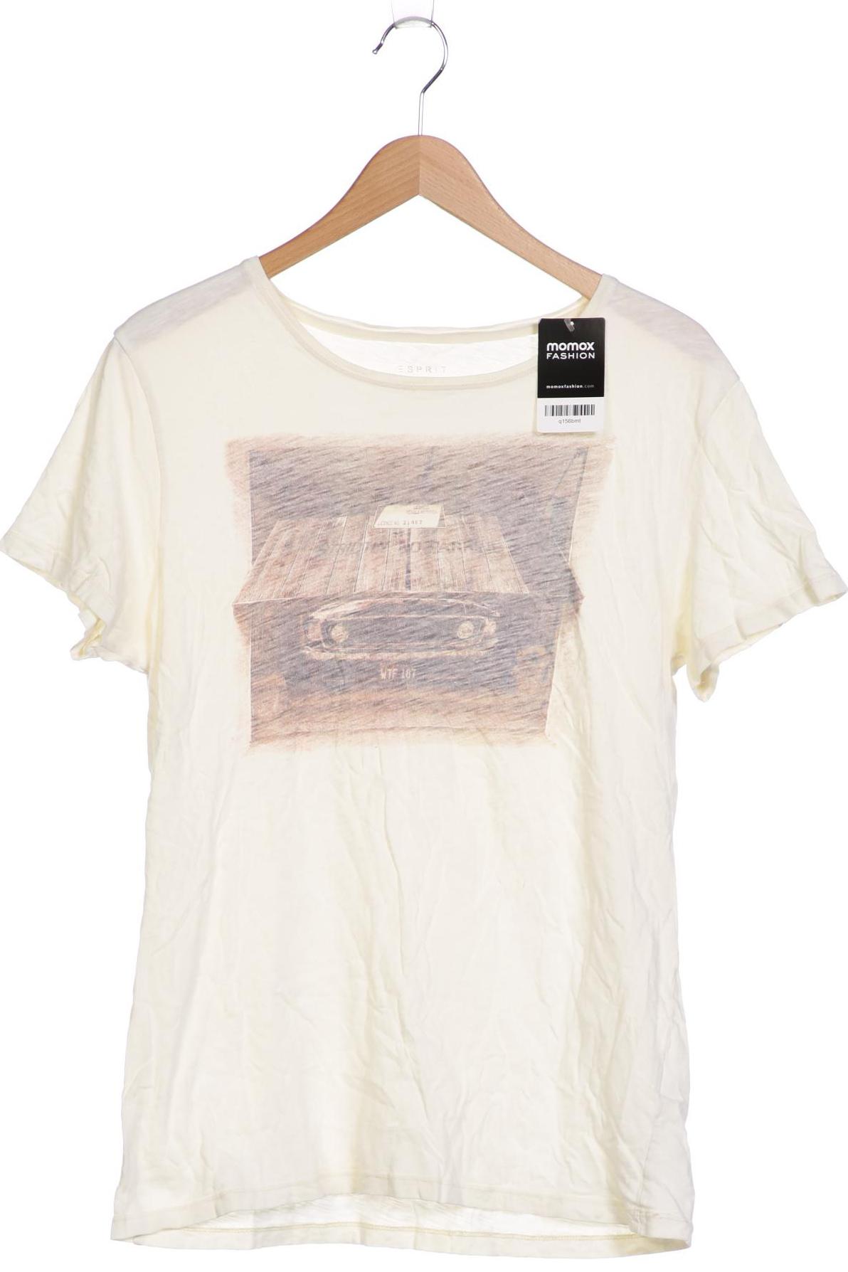 

Esprit Herren T-Shirt, cremeweiß, Gr. 52