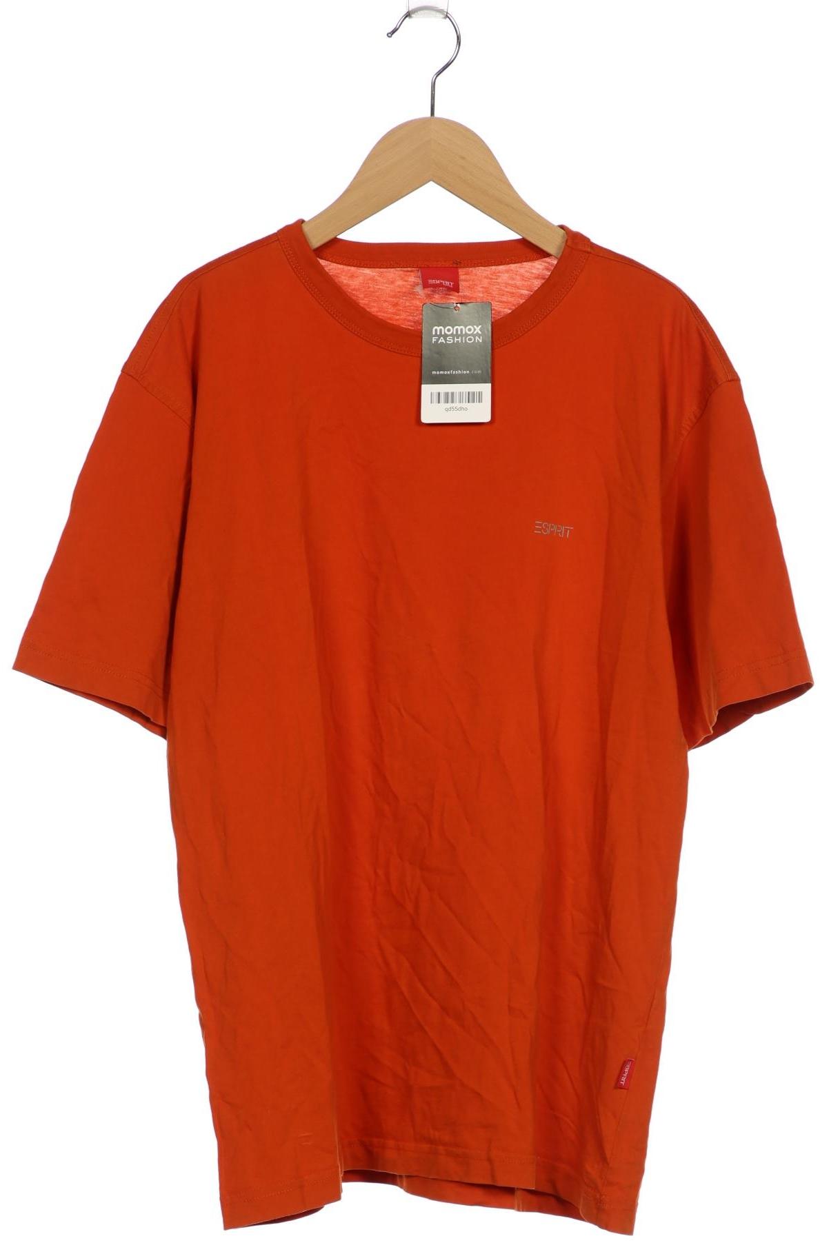 

Esprit Herren T-Shirt, orange, Gr. 52