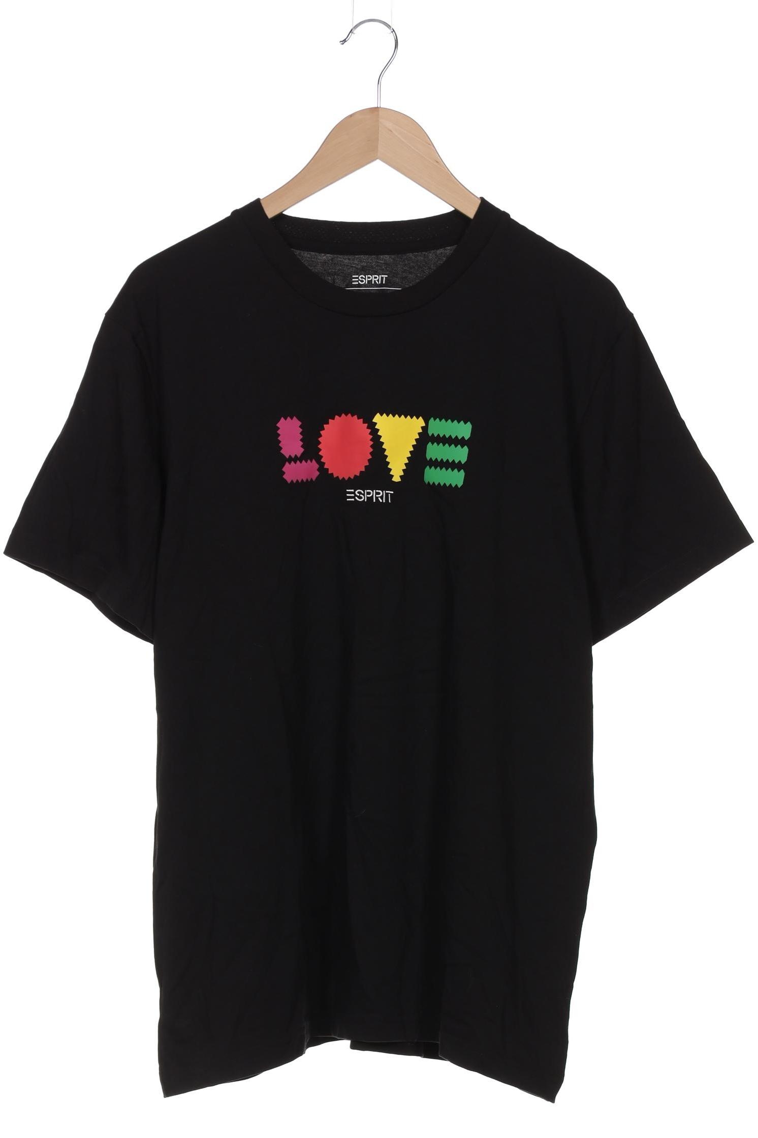 

Esprit Herren T-Shirt, schwarz, Gr. 54