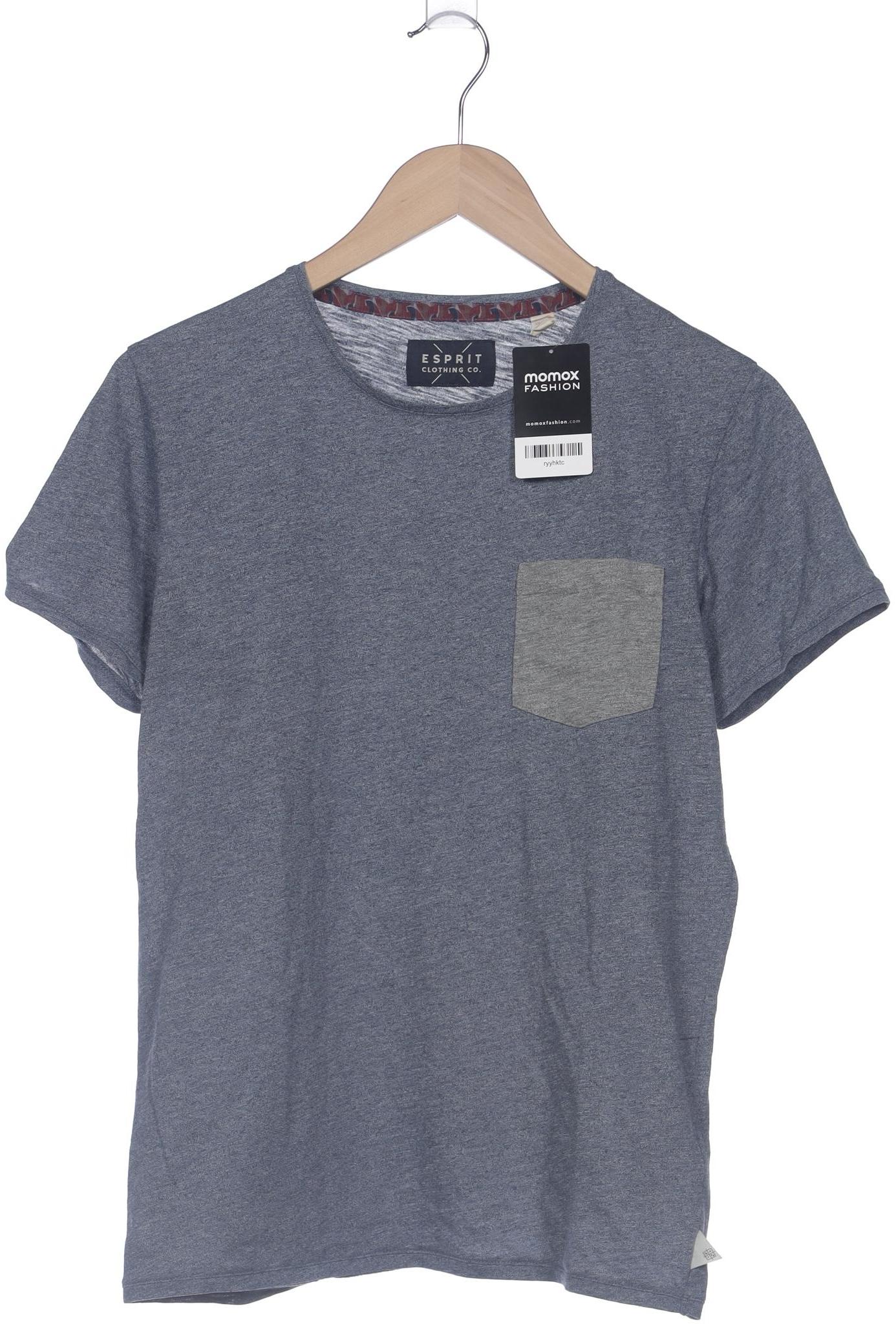 

Esprit Herren T-Shirt, blau, Gr. 48