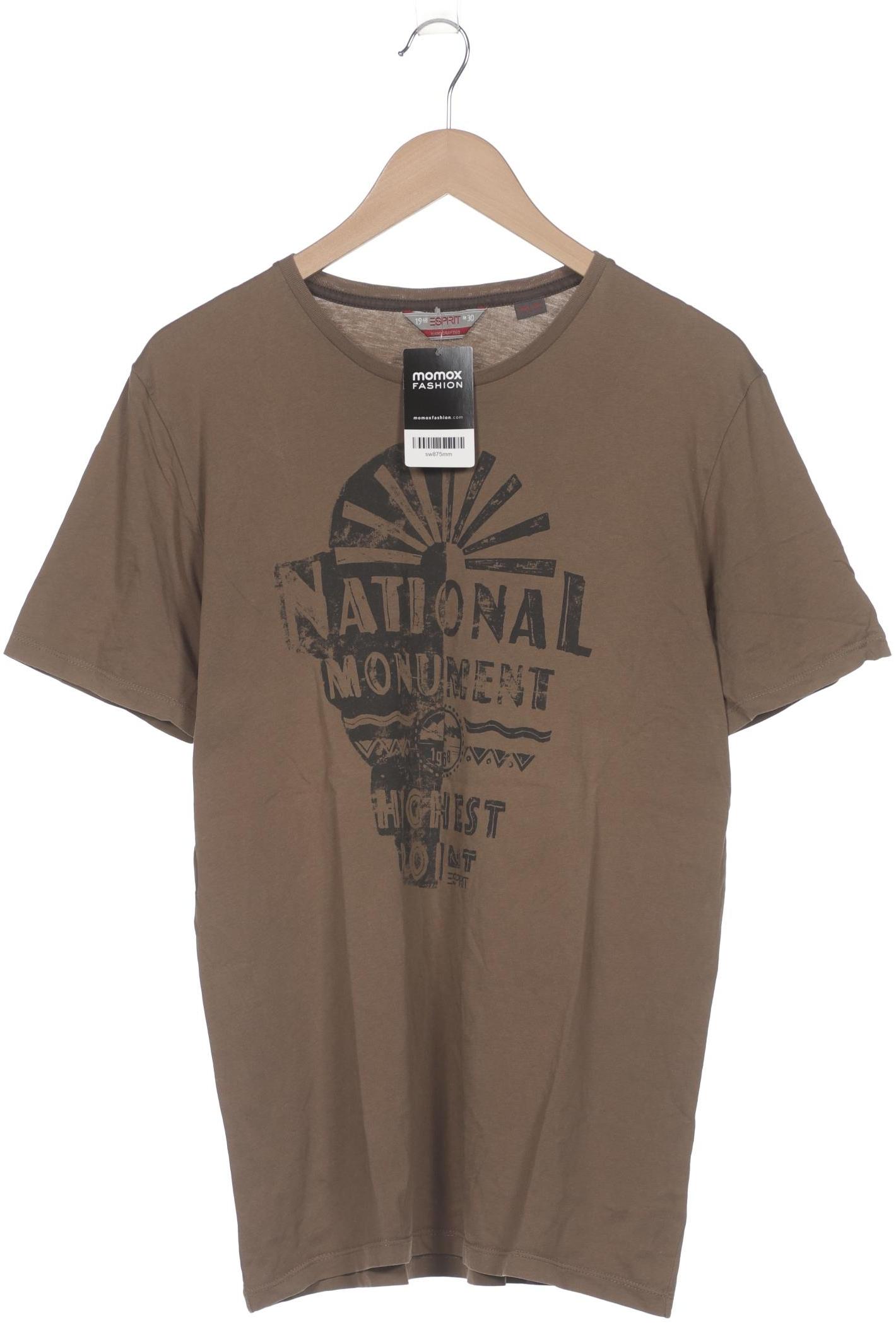 

Esprit Herren T-Shirt, braun, Gr. 52
