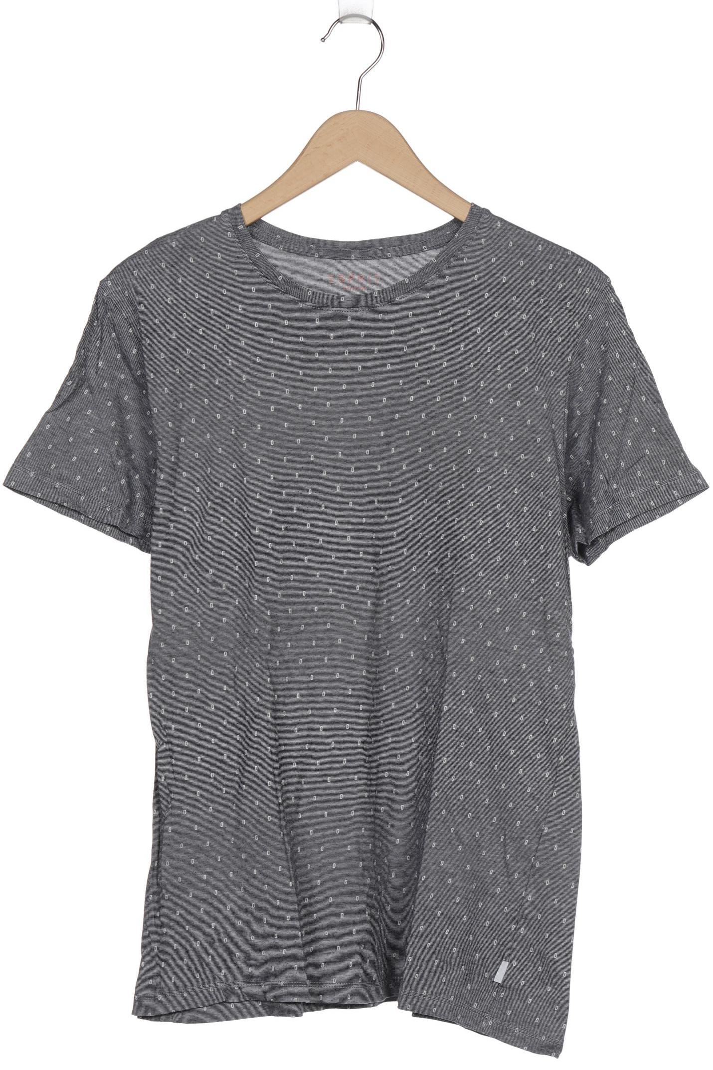 

Esprit Herren T-Shirt, grau, Gr. 52