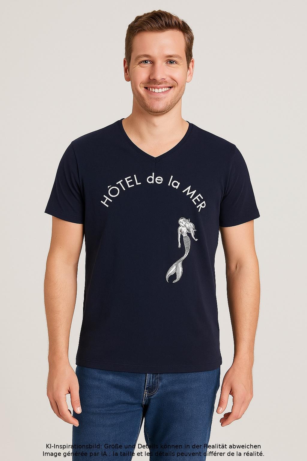 

Esprit Herren T-Shirt, marineblau, Gr. 52