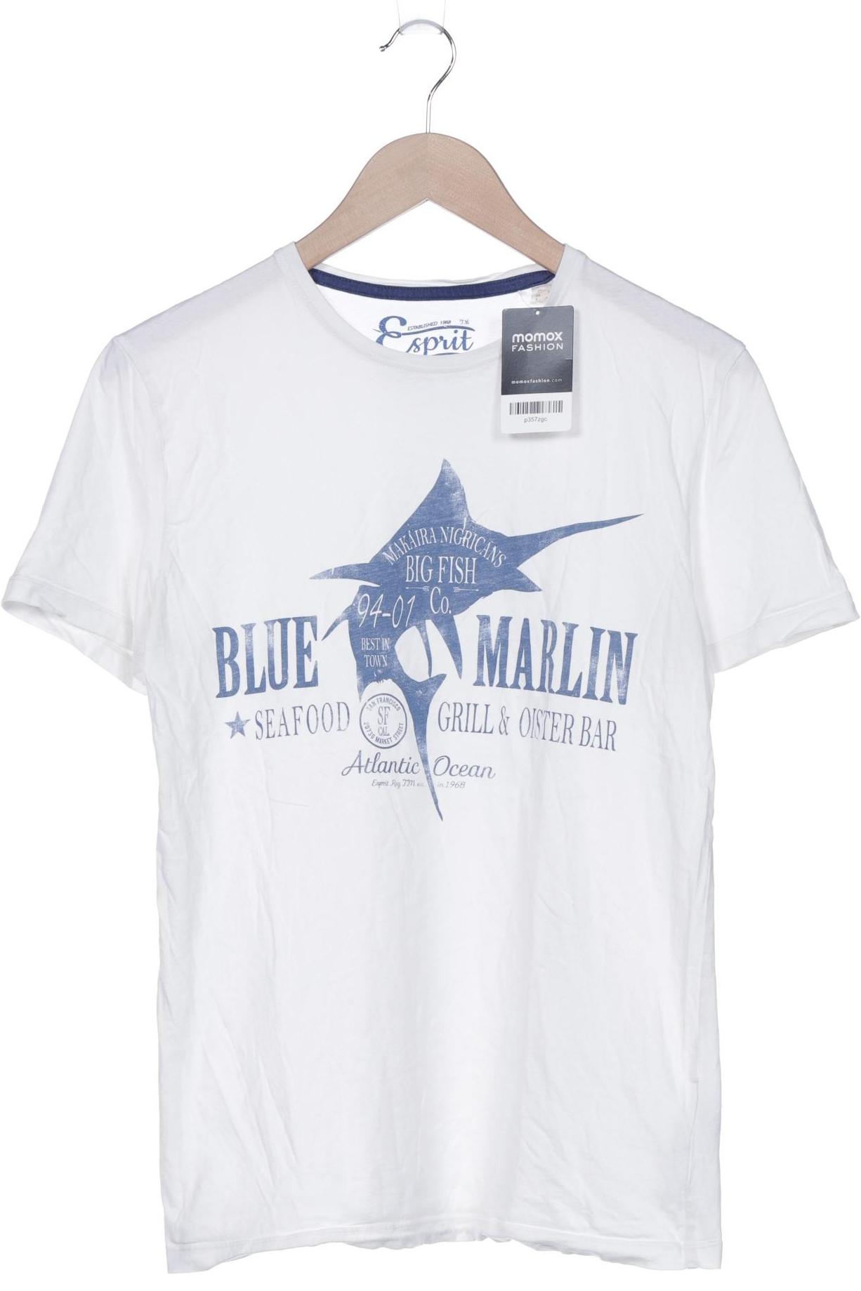 

Esprit Herren T-Shirt, weiß, Gr. 52