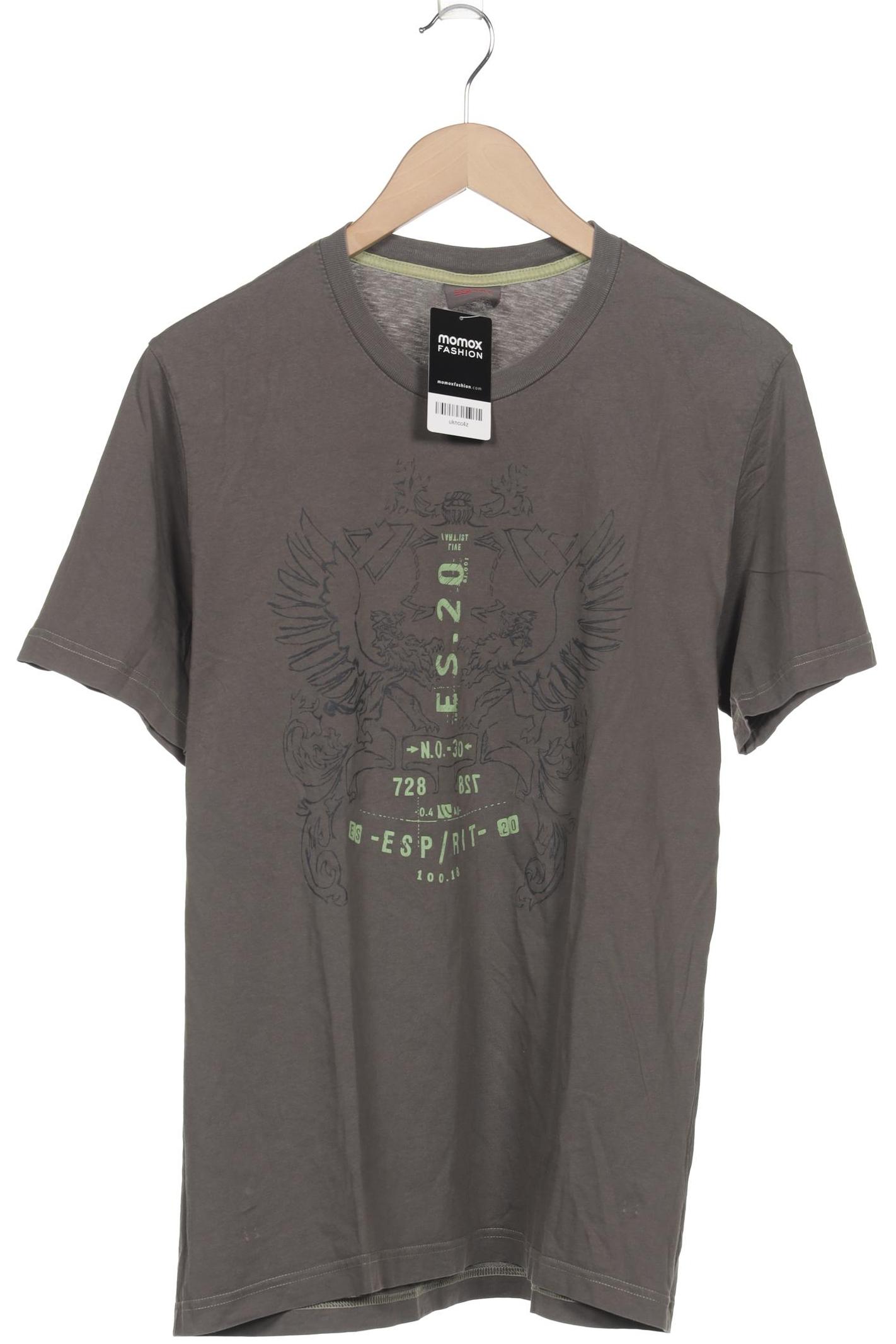 

Esprit Herren T-Shirt, grau, Gr. 54