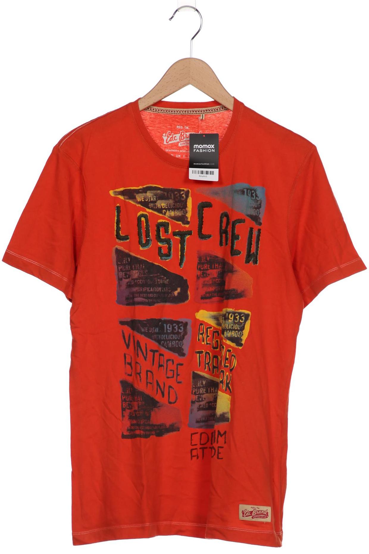 

Esprit Herren T-Shirt, orange, Gr. 52