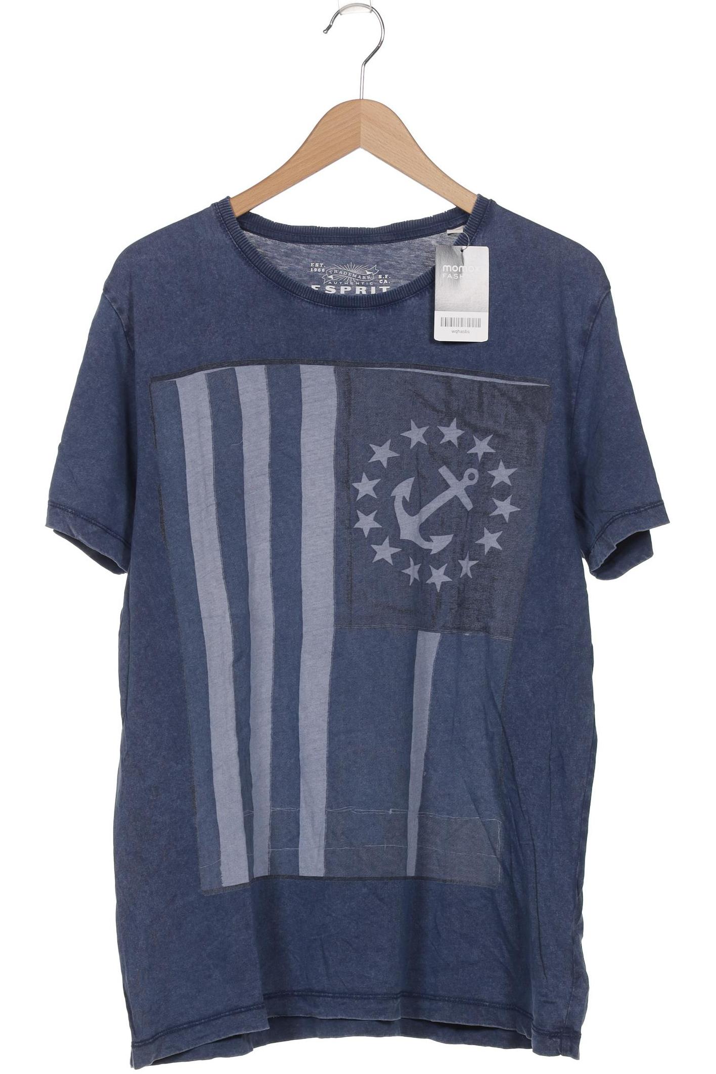 

Esprit Herren T-Shirt, blau, Gr. 54
