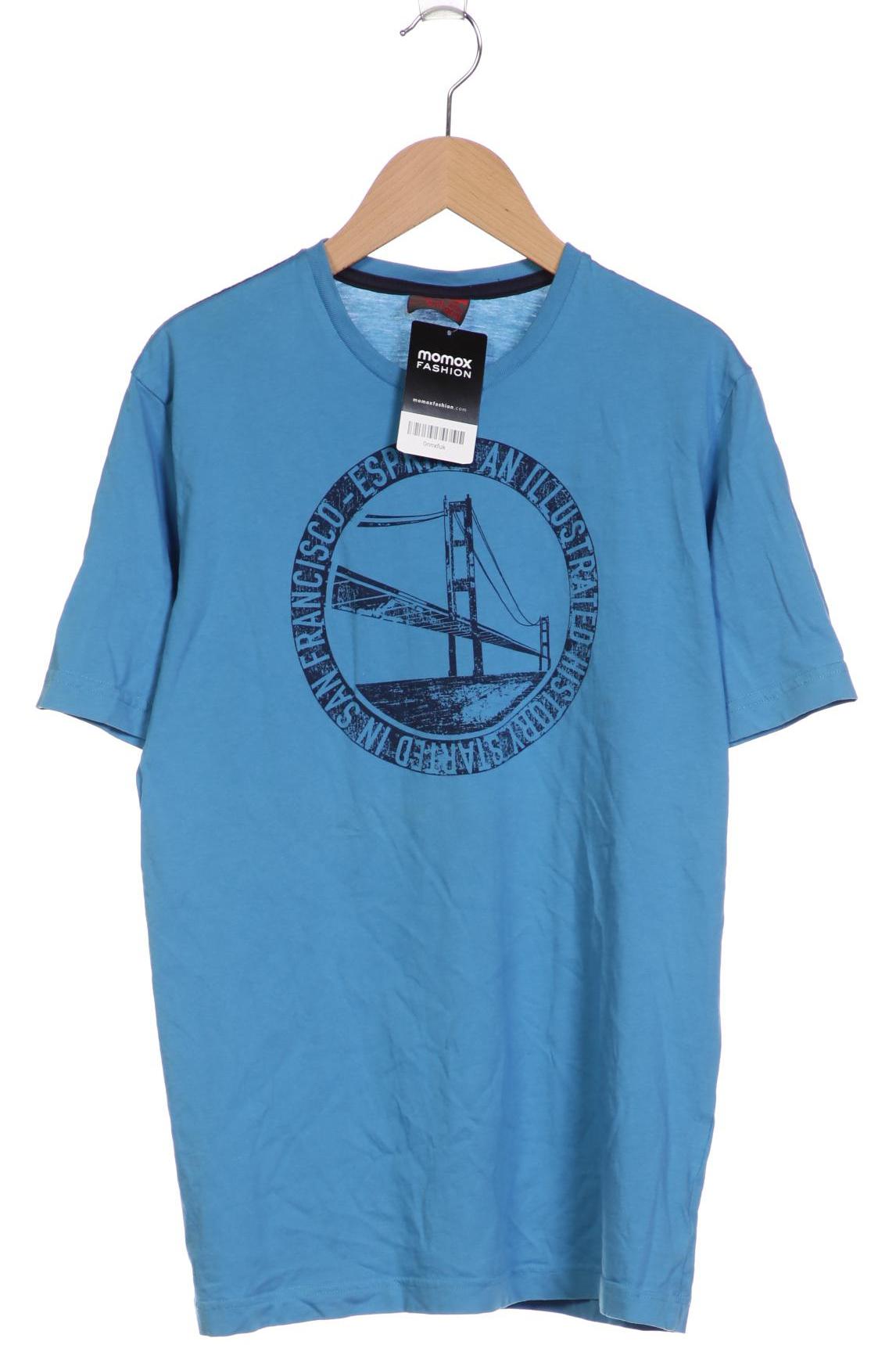 

Esprit Herren T-Shirt, blau, Gr. 48