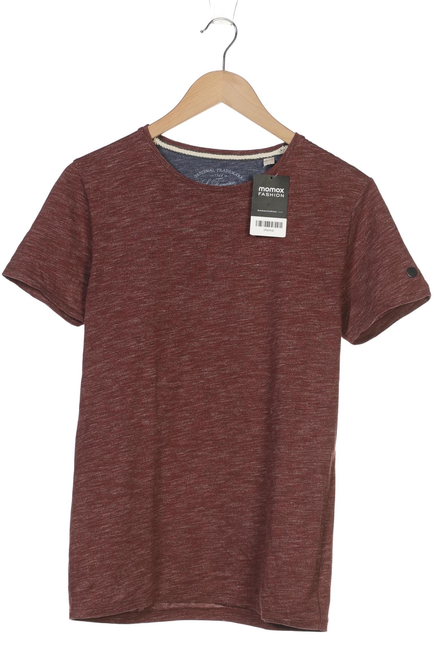 

Esprit Herren T-Shirt, bordeaux, Gr. 48