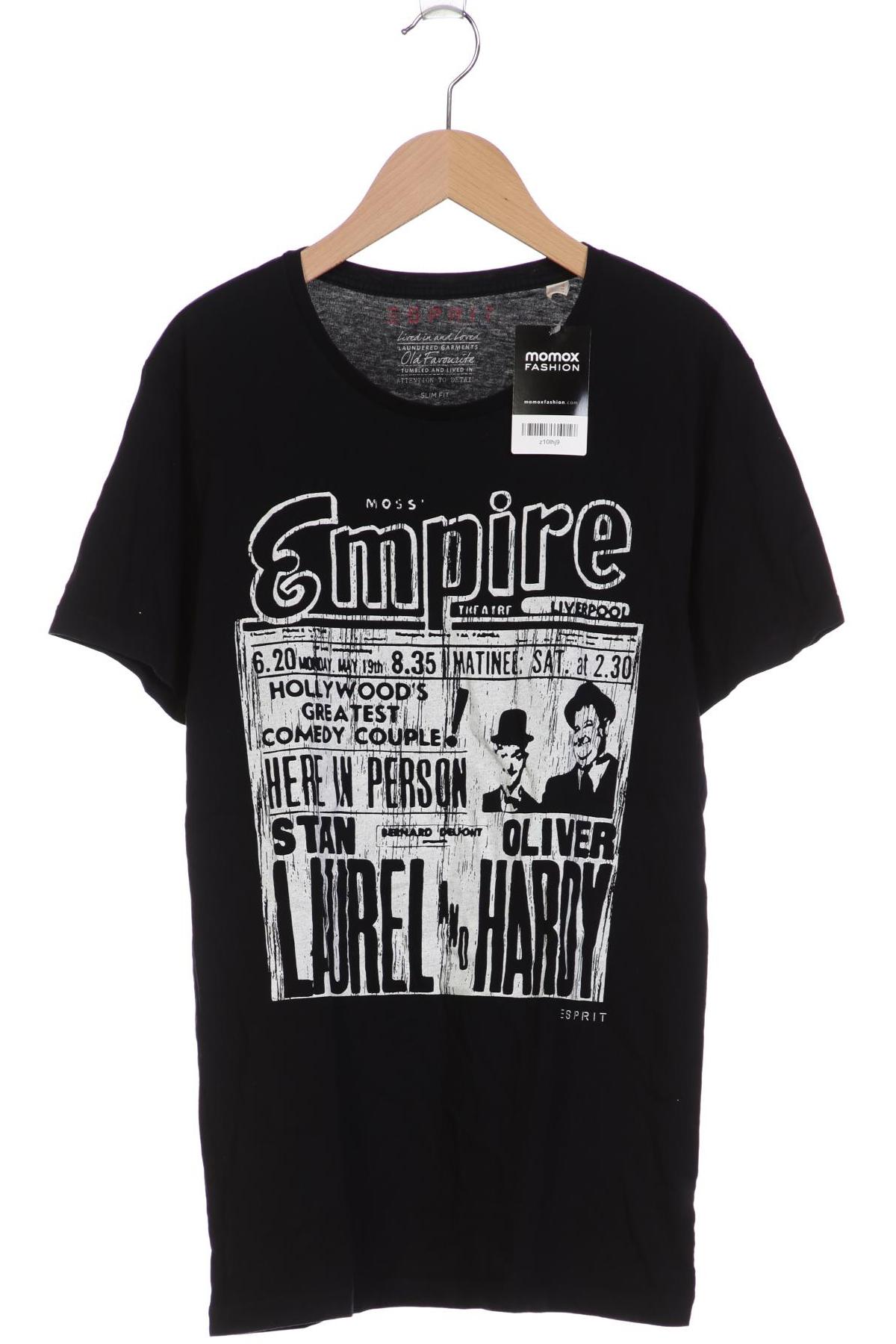 

Esprit Herren T-Shirt, schwarz, Gr. 48