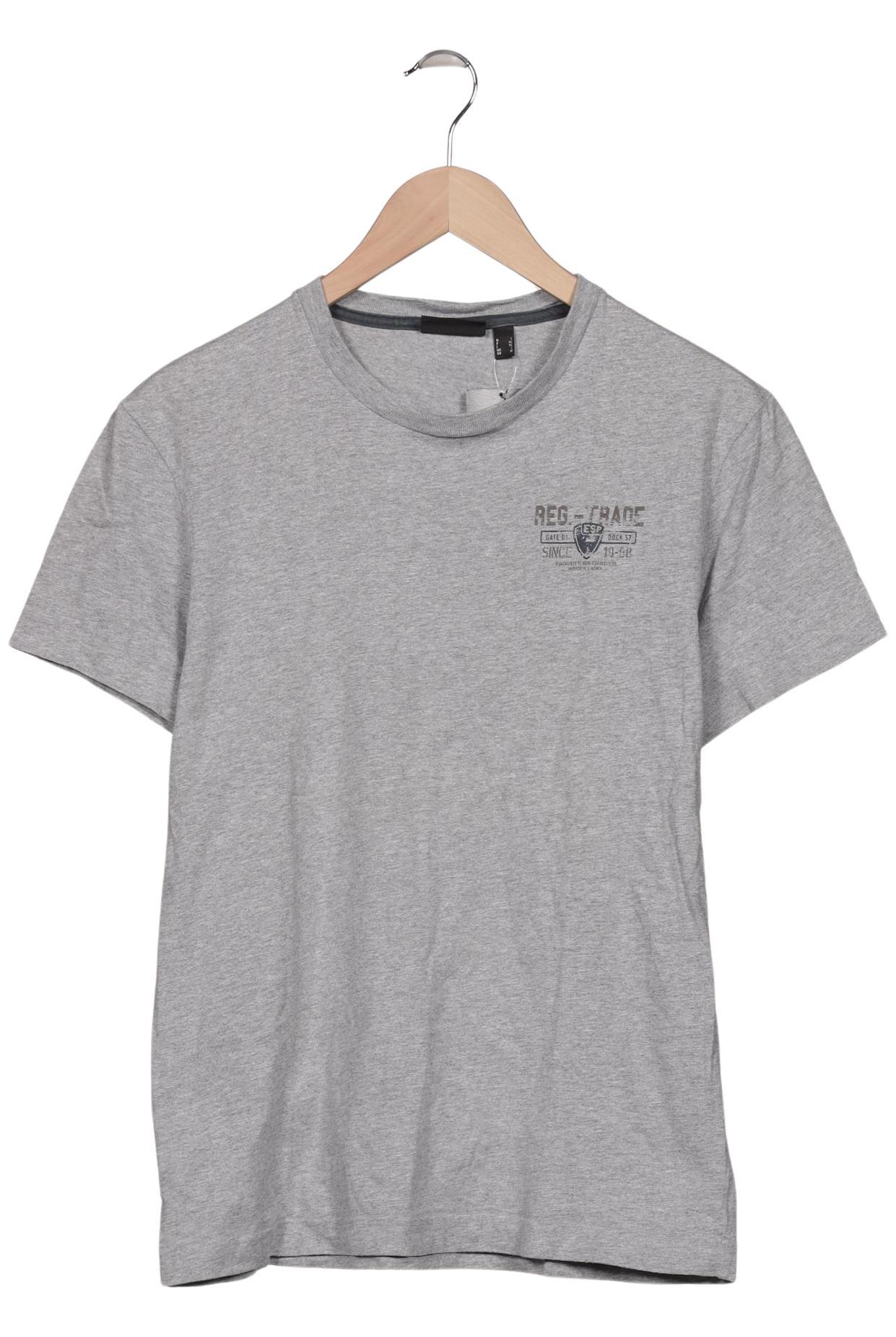 

Esprit Herren T-Shirt, grau, Gr. 52