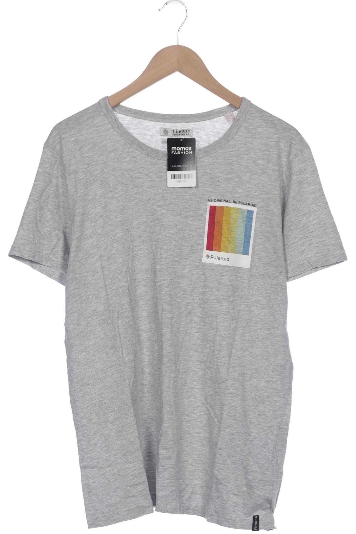 

Esprit Herren T-Shirt, grau, Gr. 52
