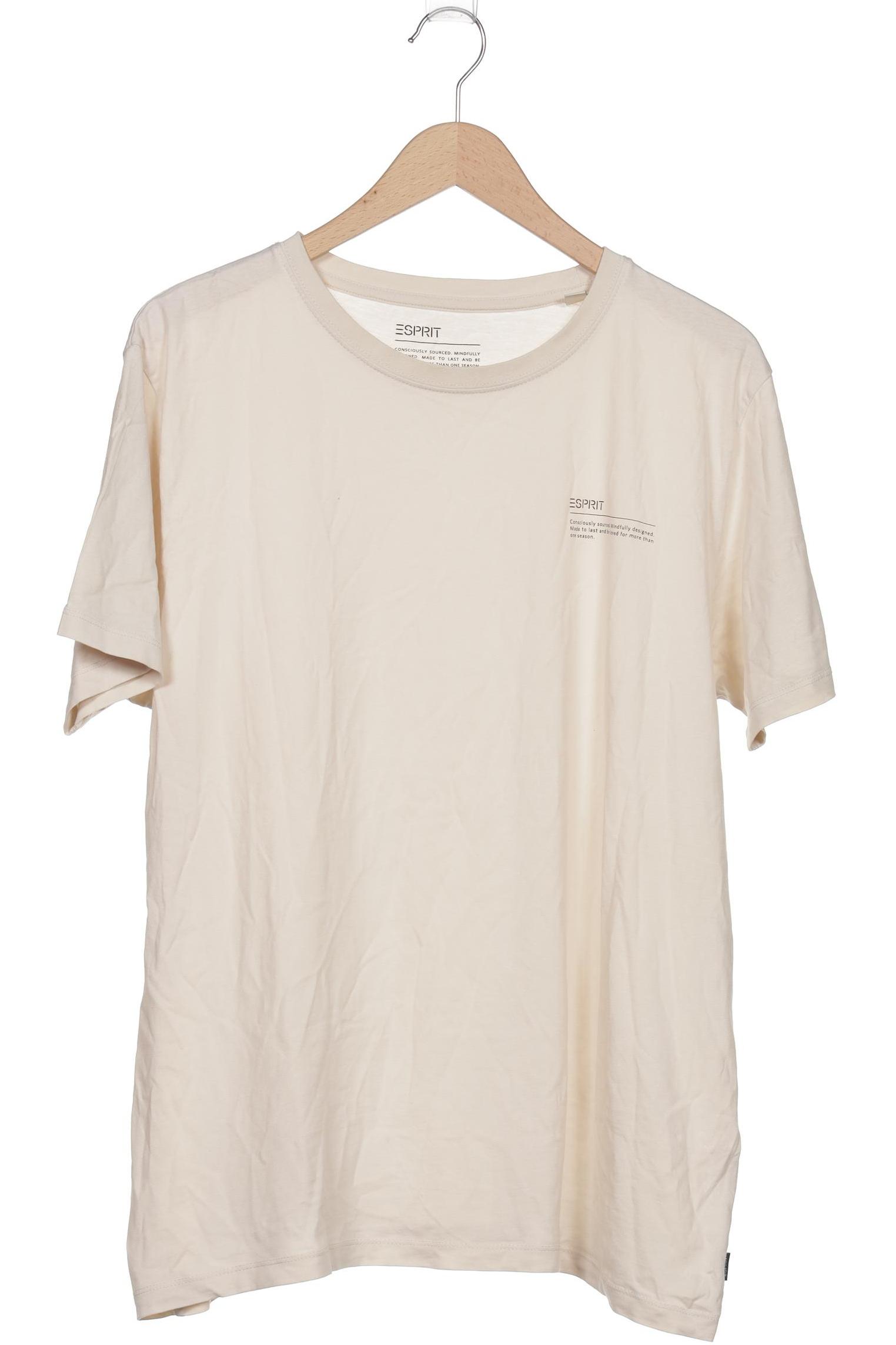

Esprit Herren T-Shirt, beige, Gr. 54