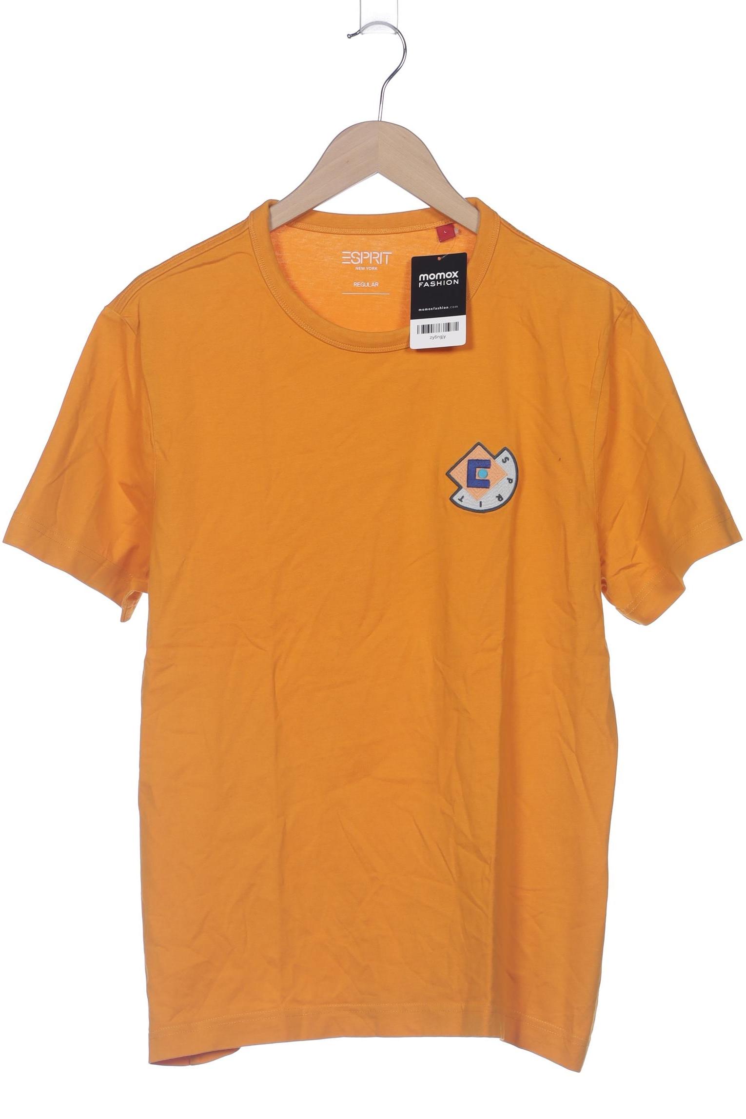 

Esprit Herren T-Shirt, orange, Gr. 52