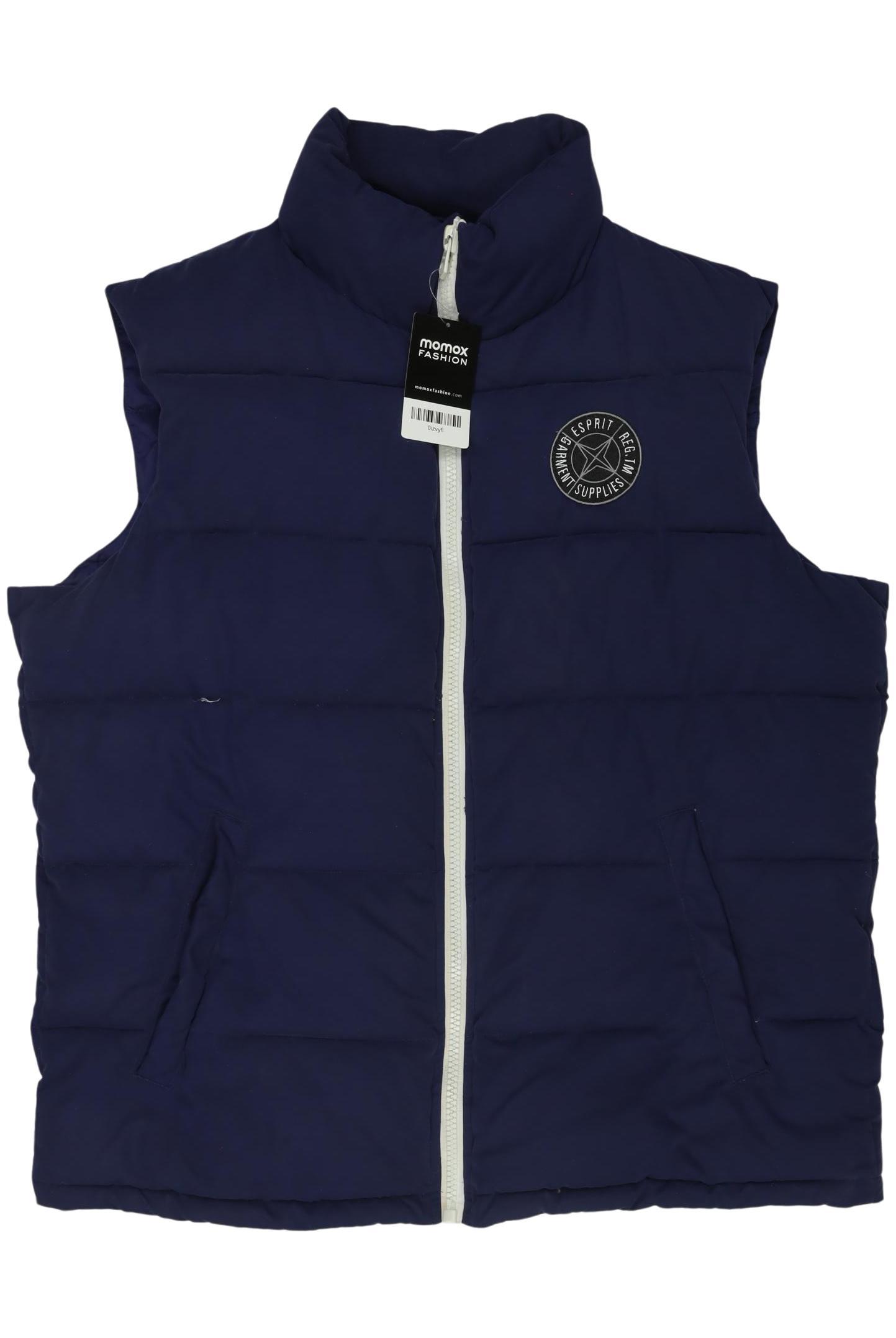 

Esprit Herren Weste, marineblau, Gr. 54