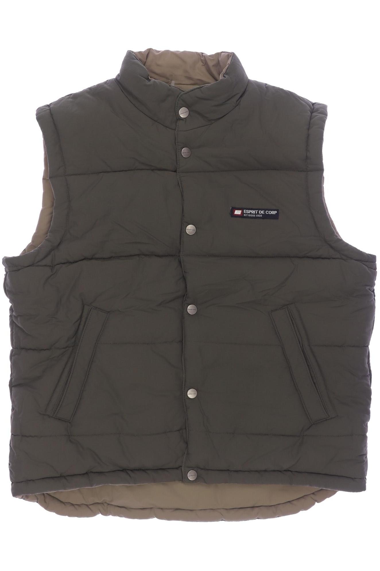 

Esprit Herren Weste, grün, Gr. 48