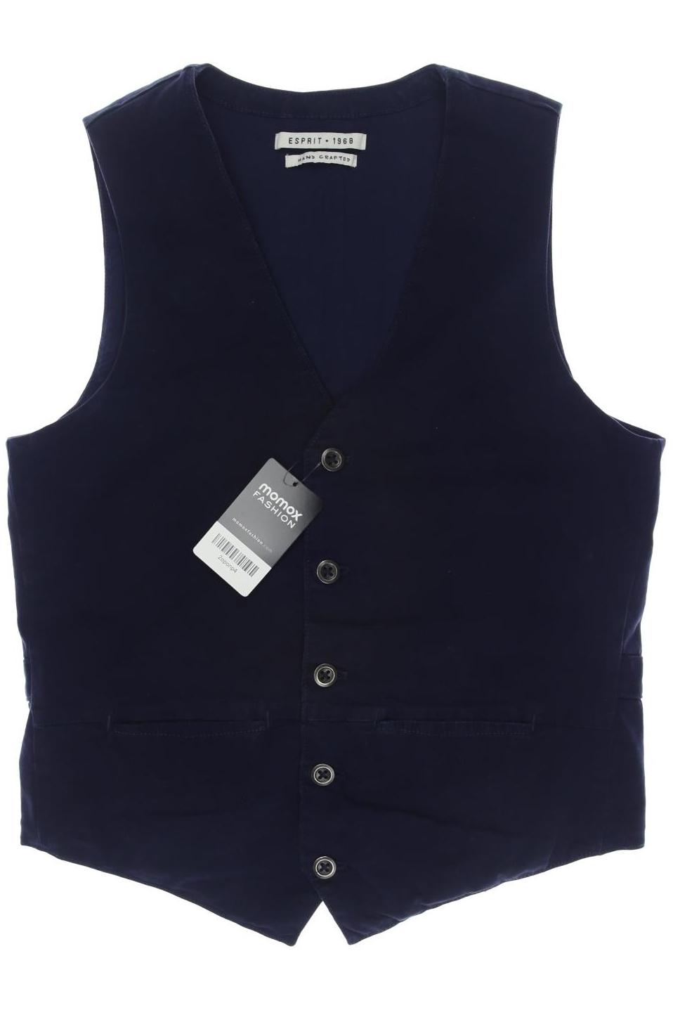 

Esprit Herren Weste, marineblau, Gr. 46