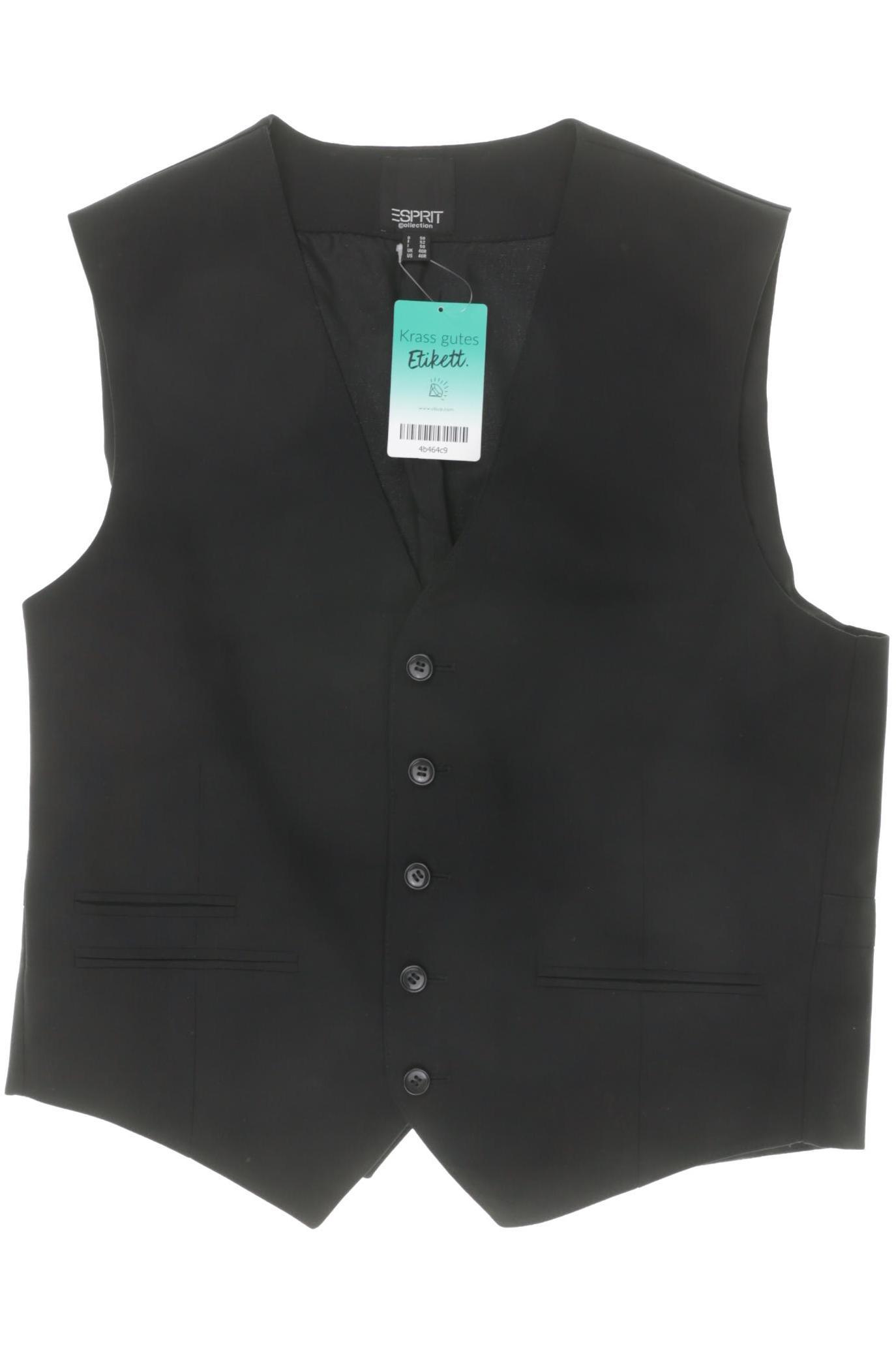 

Esprit Herren Weste, schwarz, Gr. 50