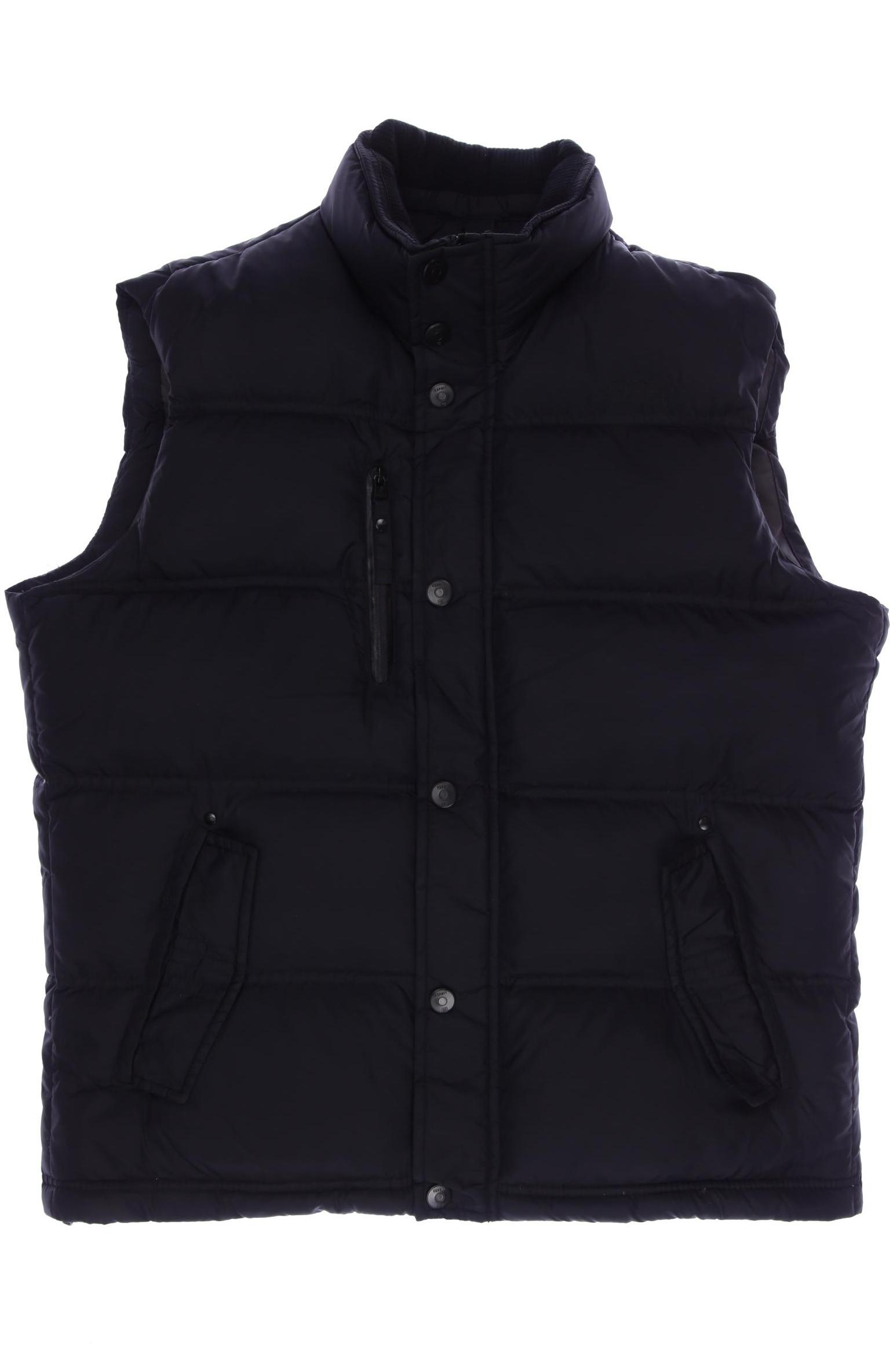 

Esprit Herren Weste, schwarz, Gr. 54