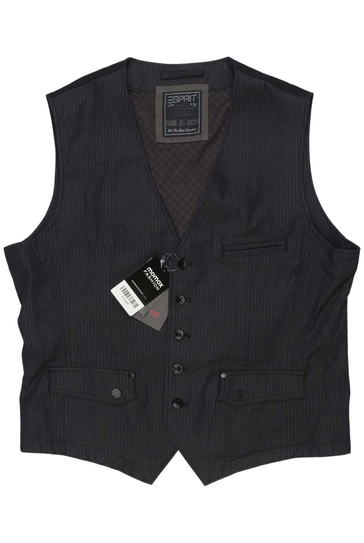 

Esprit Herren Weste, grau, Gr. 54