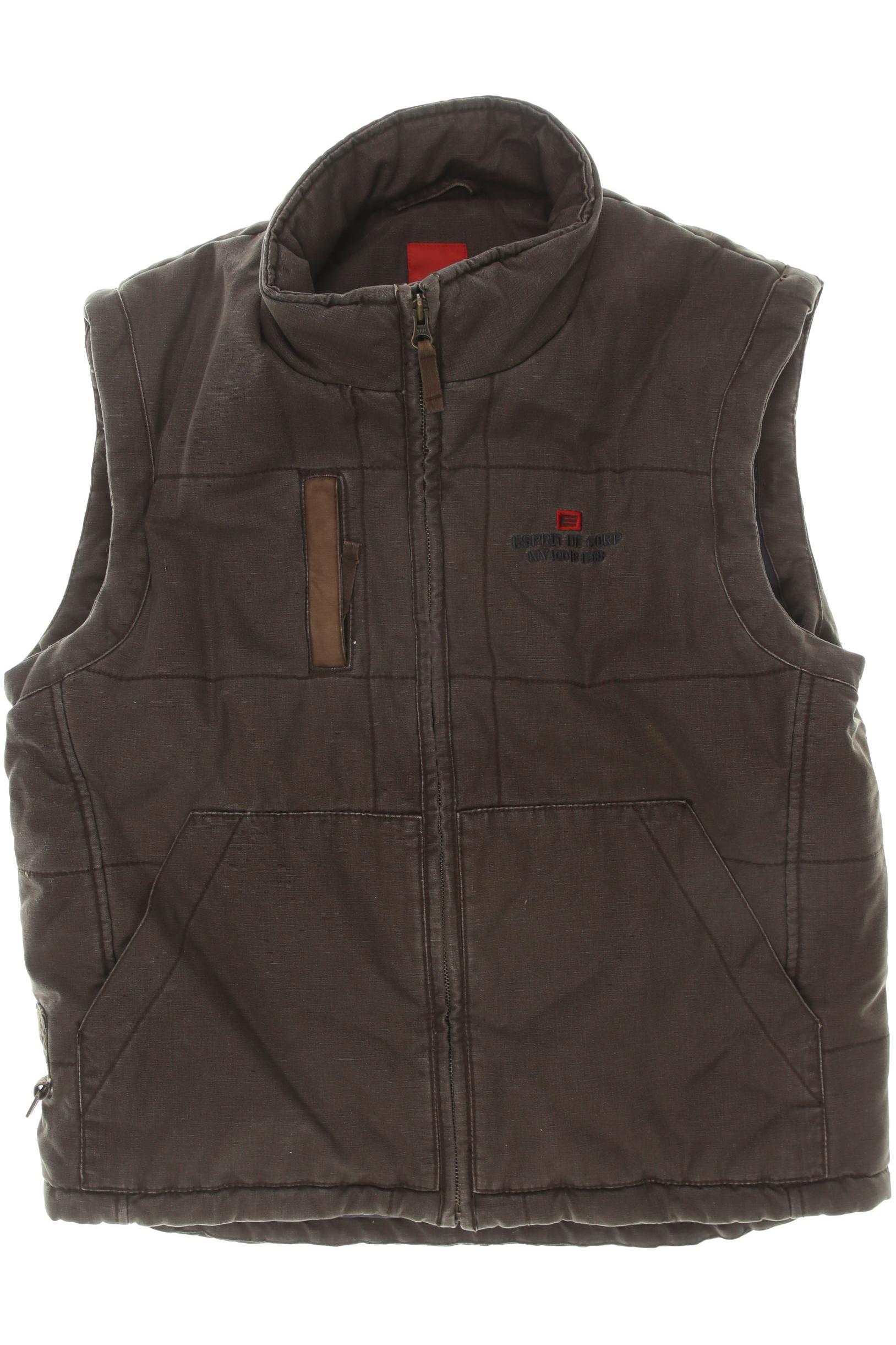 

Esprit Herren Weste, braun, Gr.
