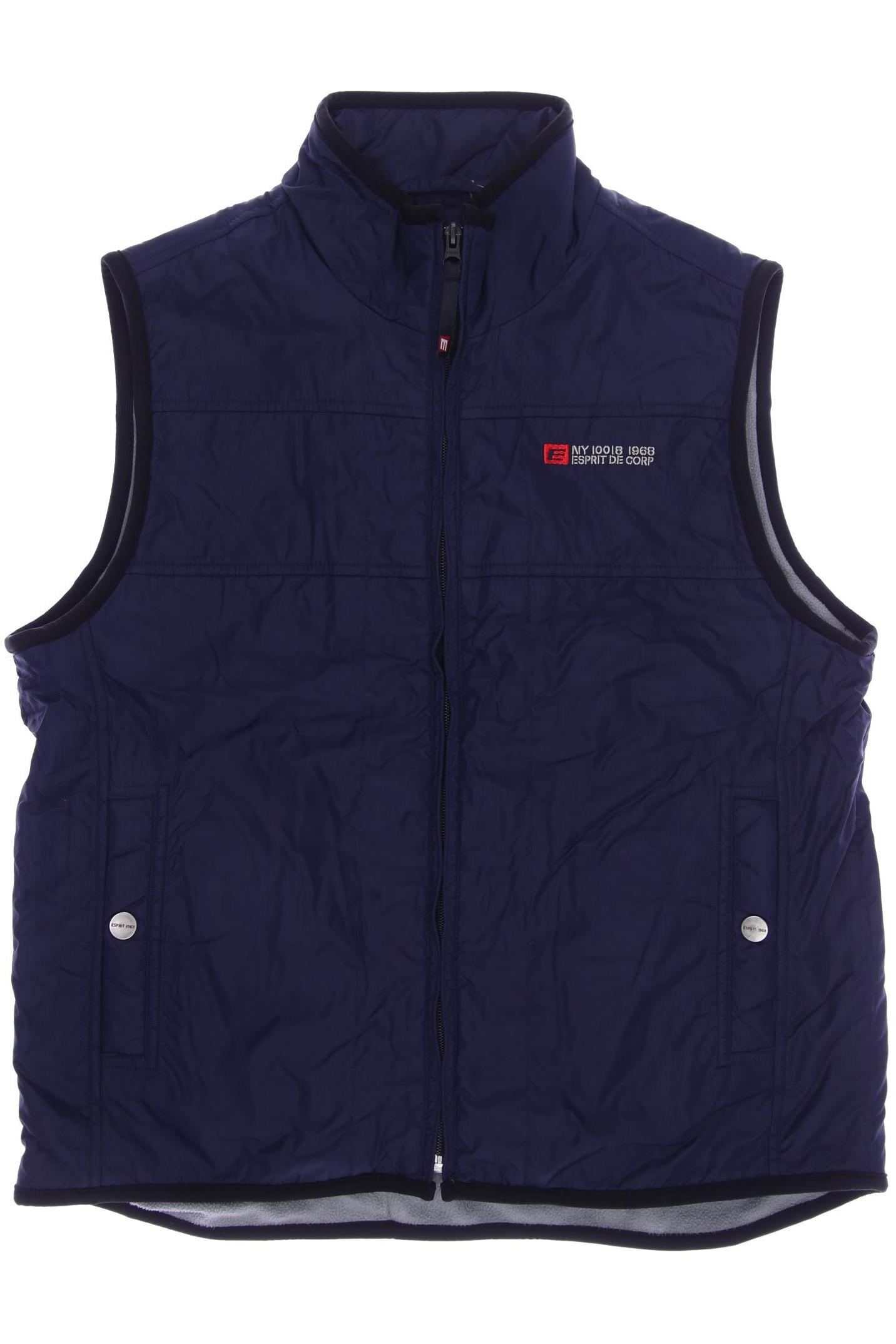 

Esprit Herren Weste, marineblau