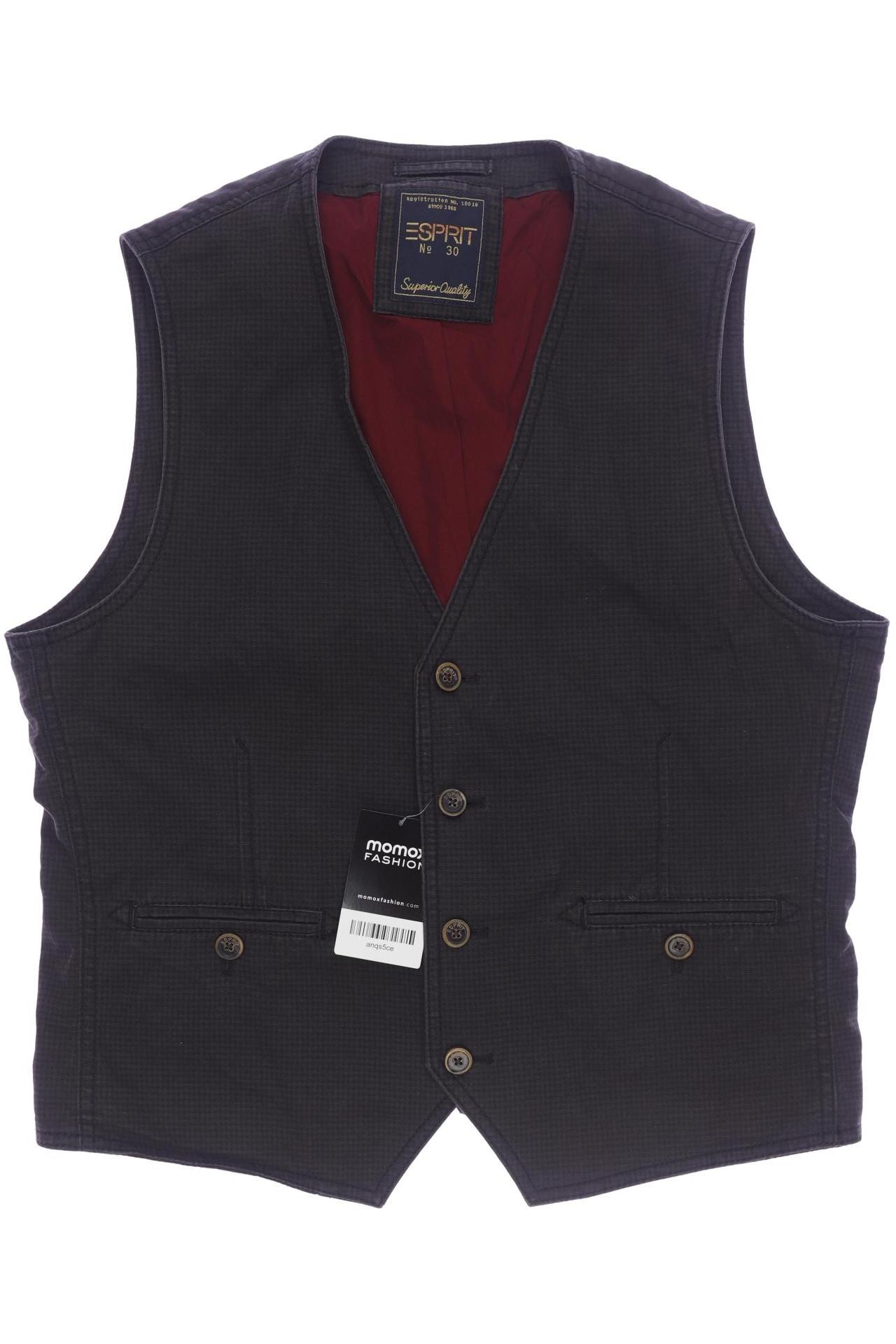 

Esprit Herren Weste, grau, Gr. 52