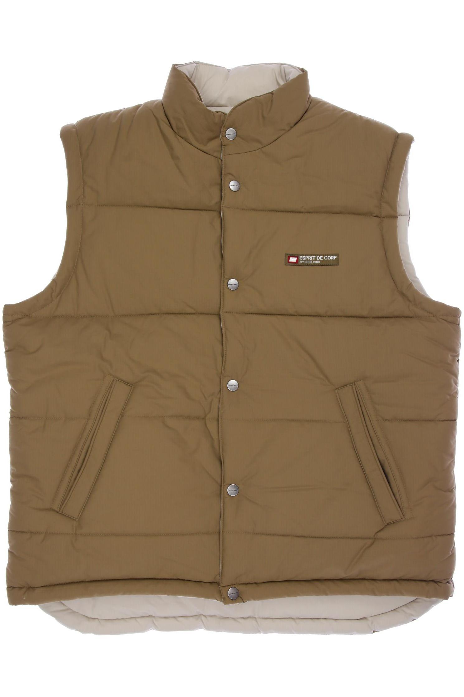 

Esprit Herren Weste, beige, Gr. 54