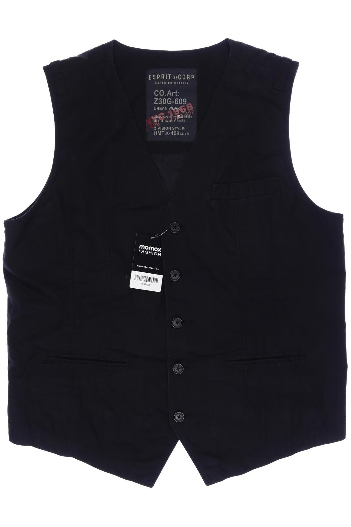 

Esprit Herren Weste, schwarz