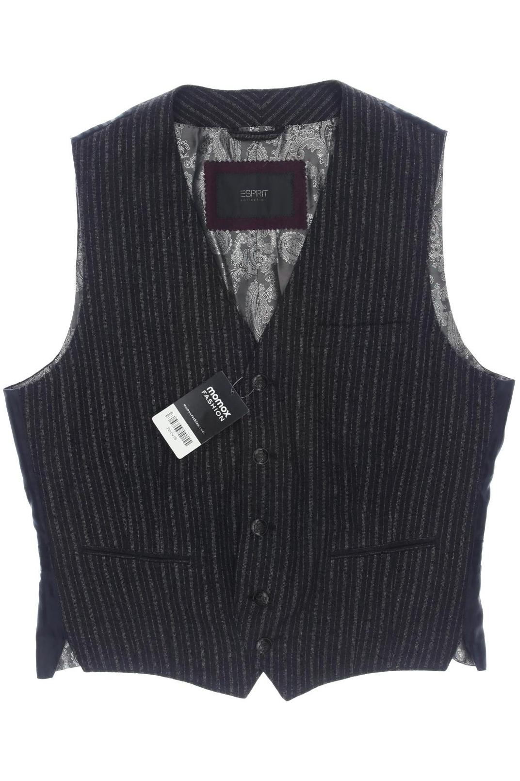 

Esprit Herren Weste, grau, Gr. 52
