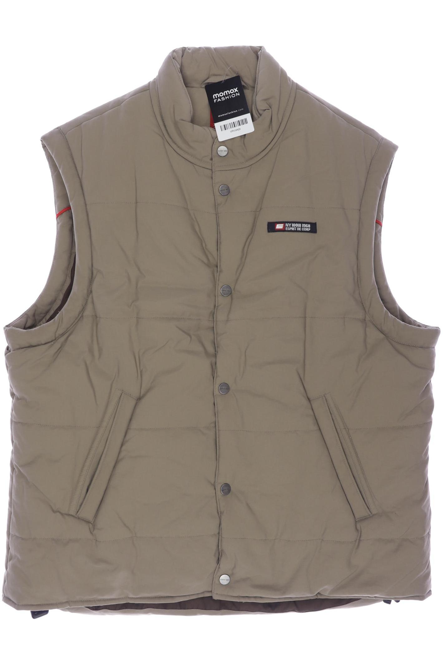 

Esprit Herren Weste, beige, Gr. 54