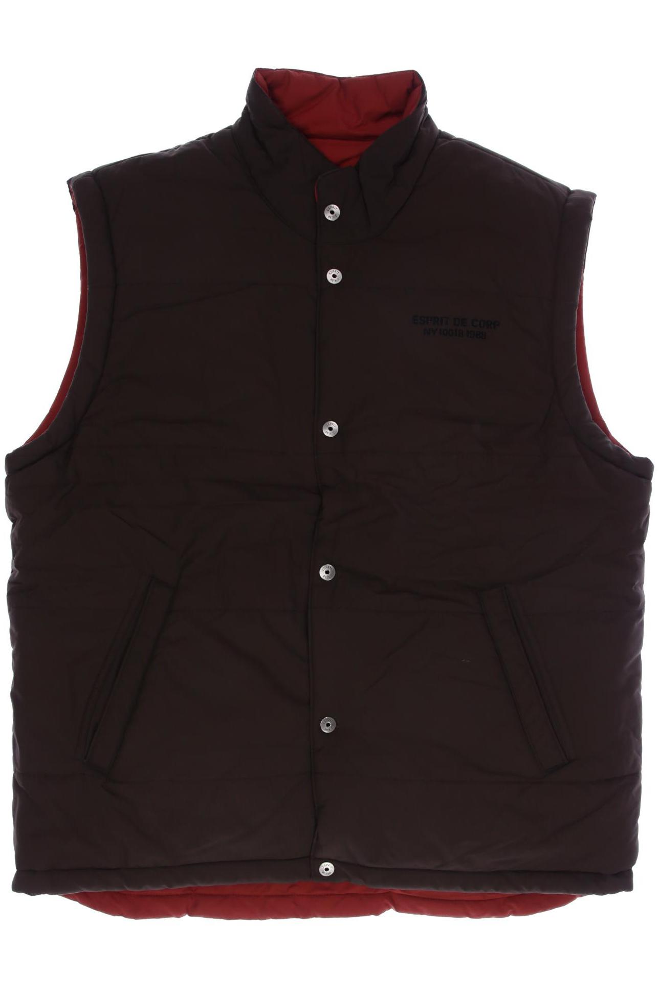 

Esprit Herren Weste, braun, Gr. 54