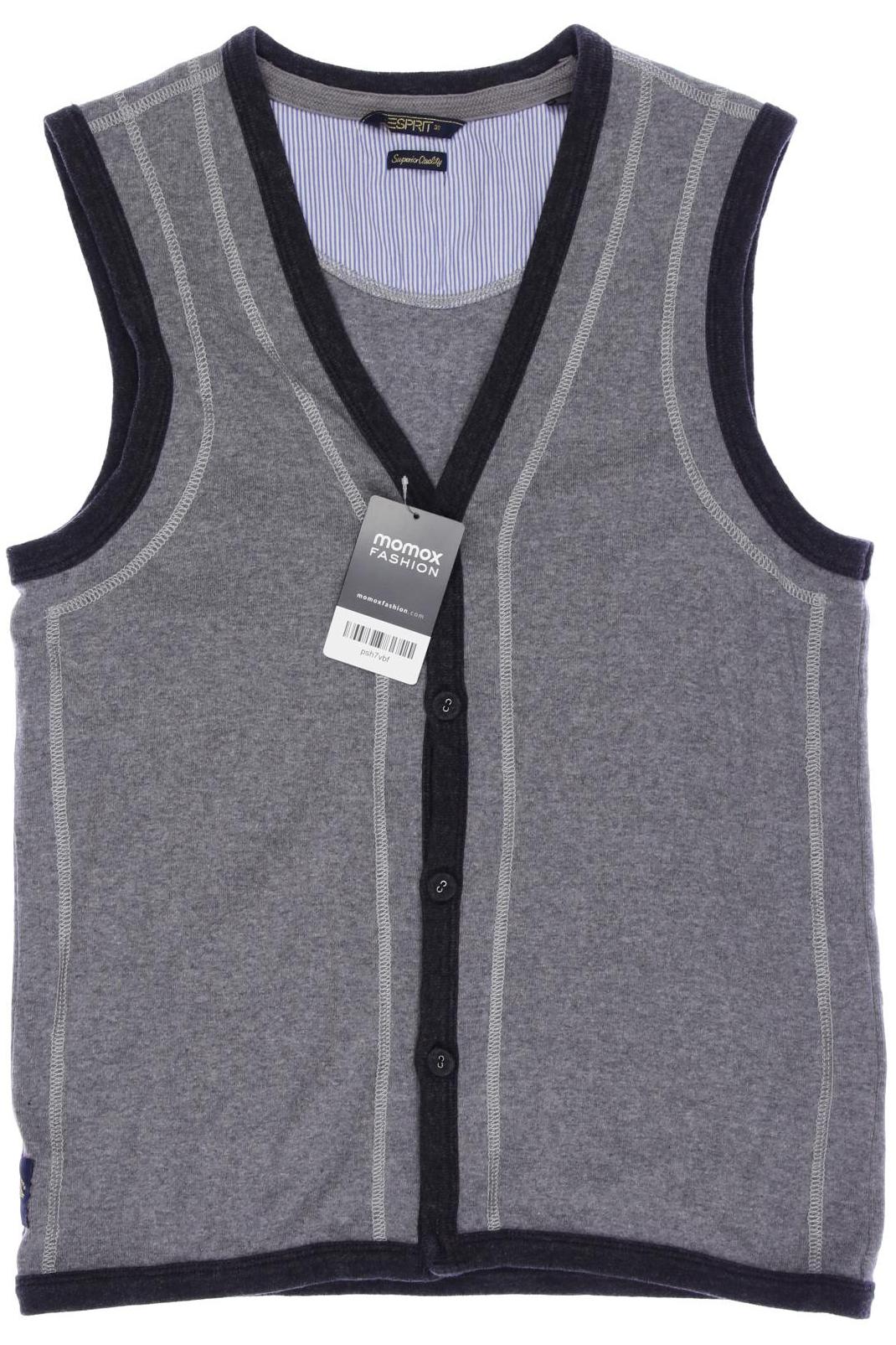 

Esprit Herren Weste, grau, Gr. 48