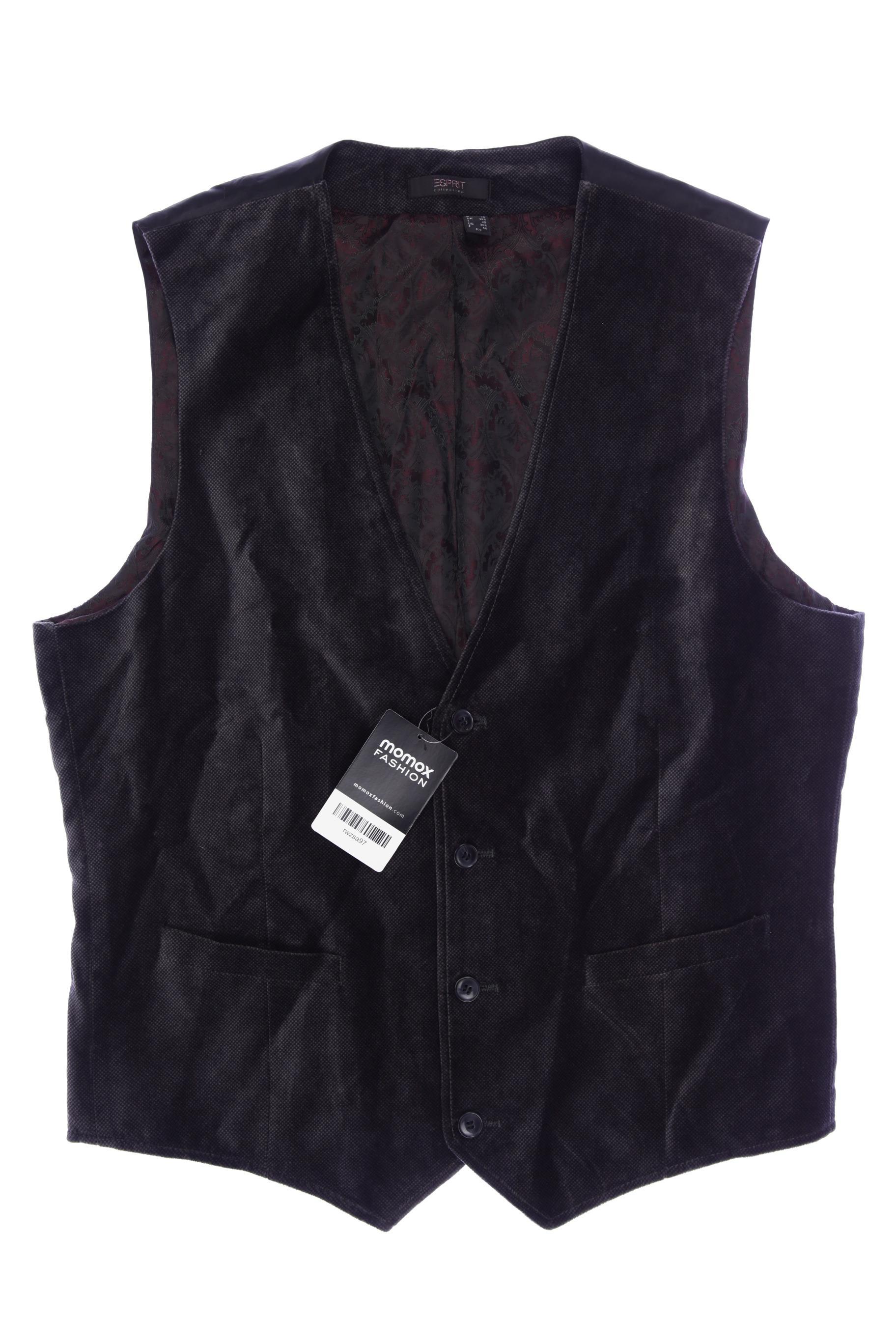 

Esprit Herren Weste, grau, Gr. 48
