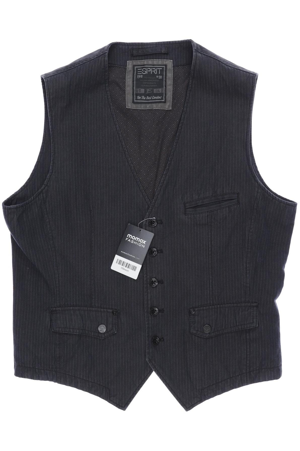 

Esprit Herren Weste, grau, Gr. 52