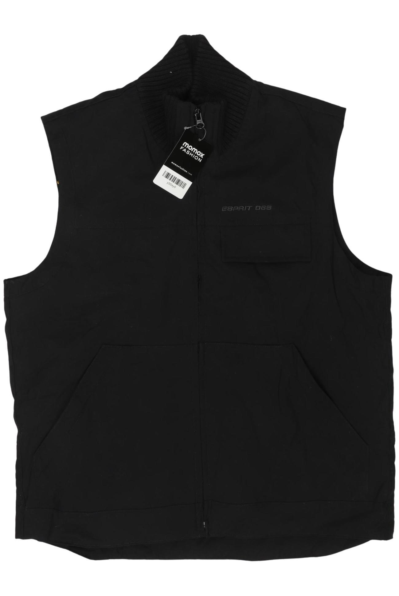 

Esprit Herren Weste, schwarz, Gr. 48