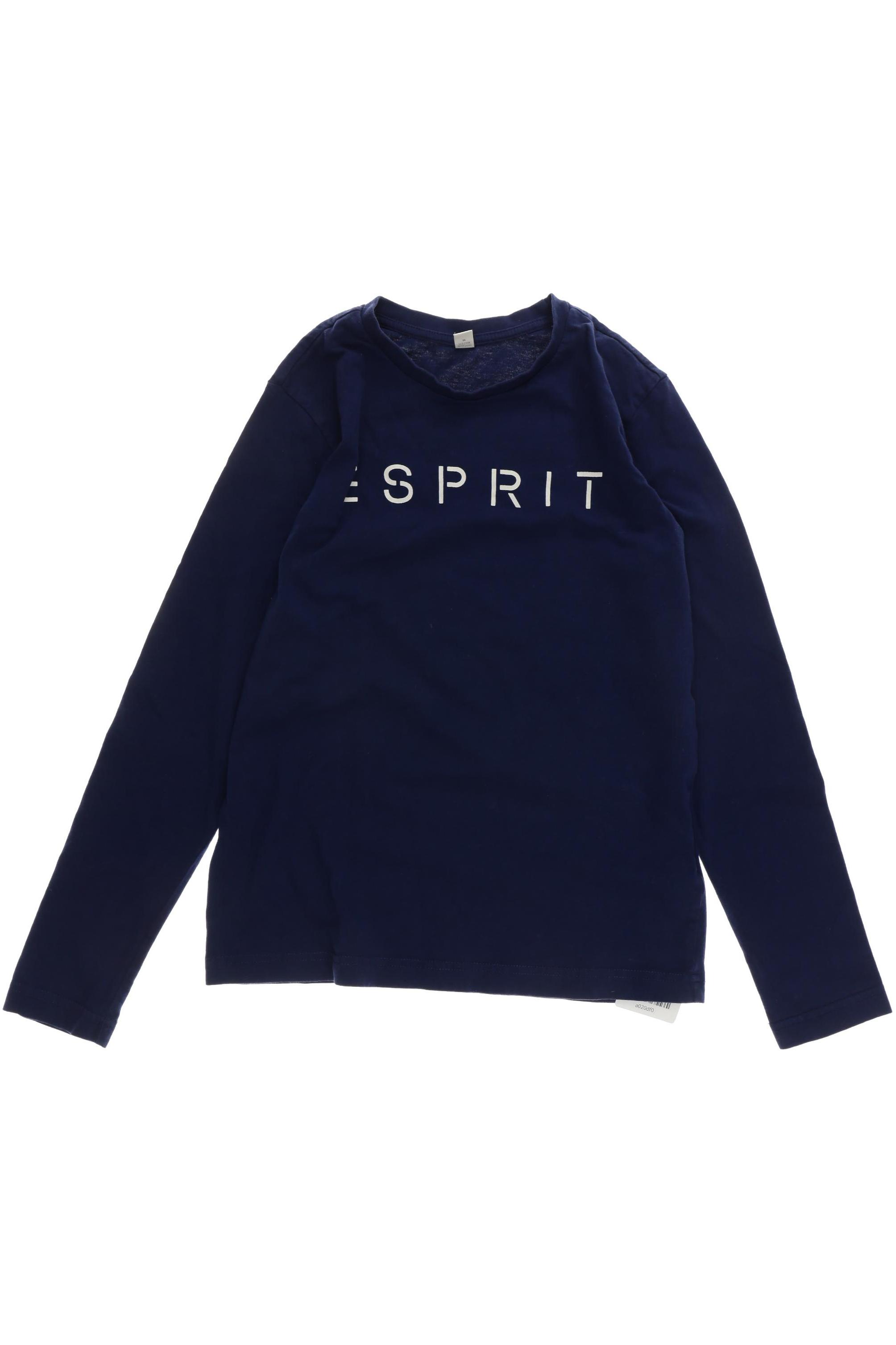 

Esprit Herren Langarmshirt, blau, Gr. 152