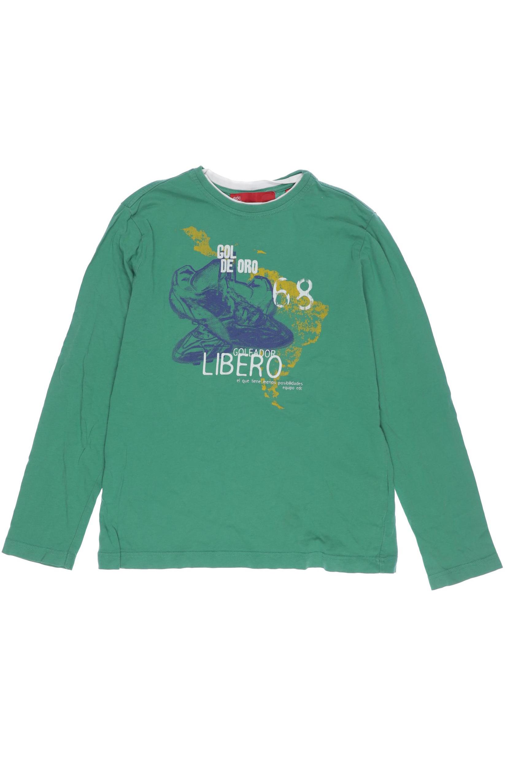 

Esprit Herren Langarmshirt, grün, Gr. 146